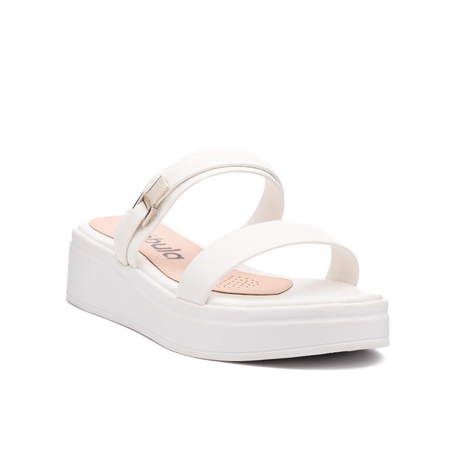 SANDALIAS CASUALES MUJER MARYORI BLANCO - 5