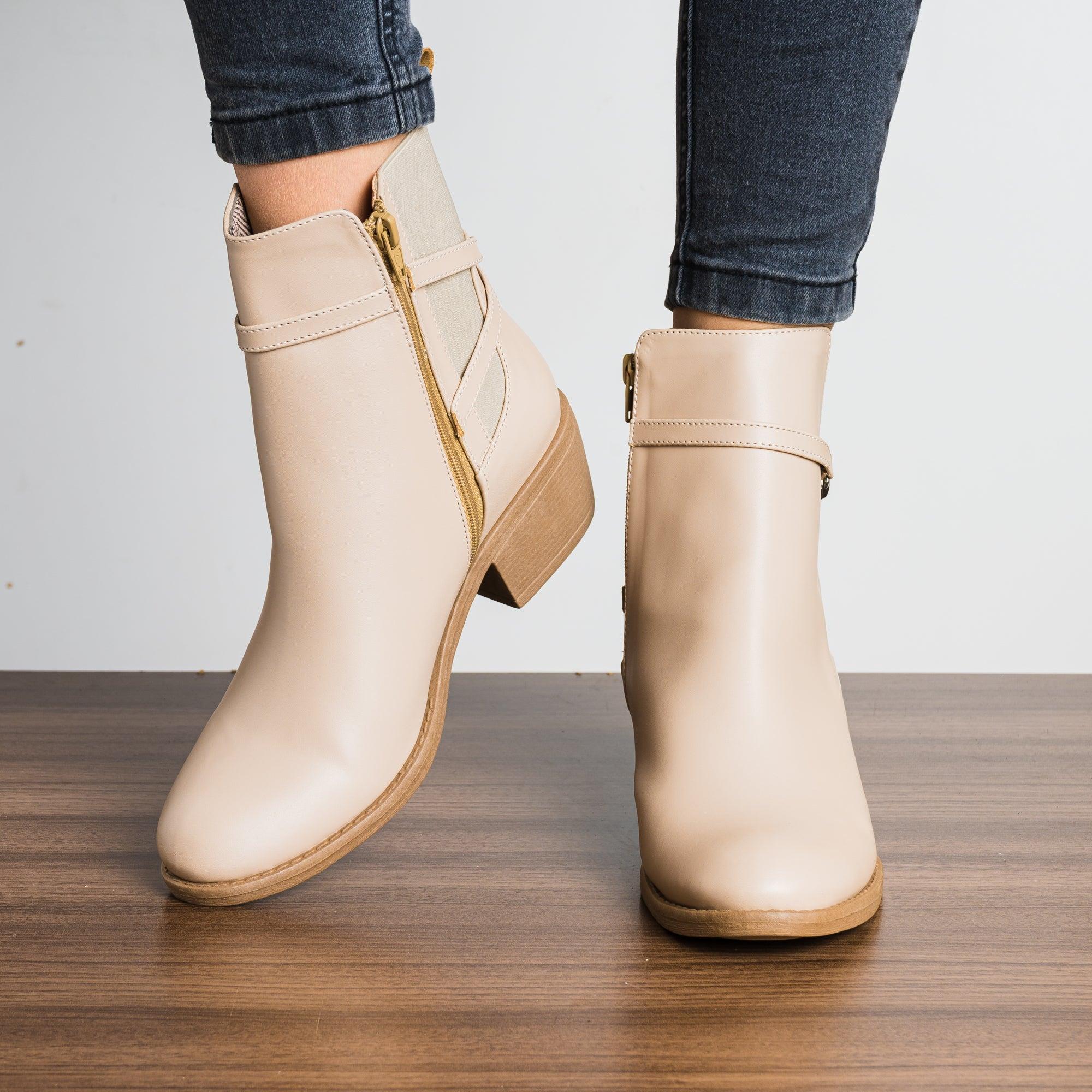 BOTINES MUJER RAZTER 2.0 NUDE - 2