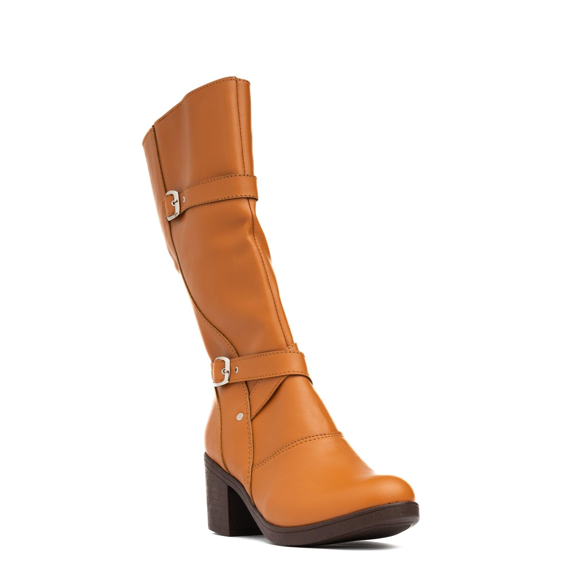 BOTAS MUJER BONDYG CAMEL - 5