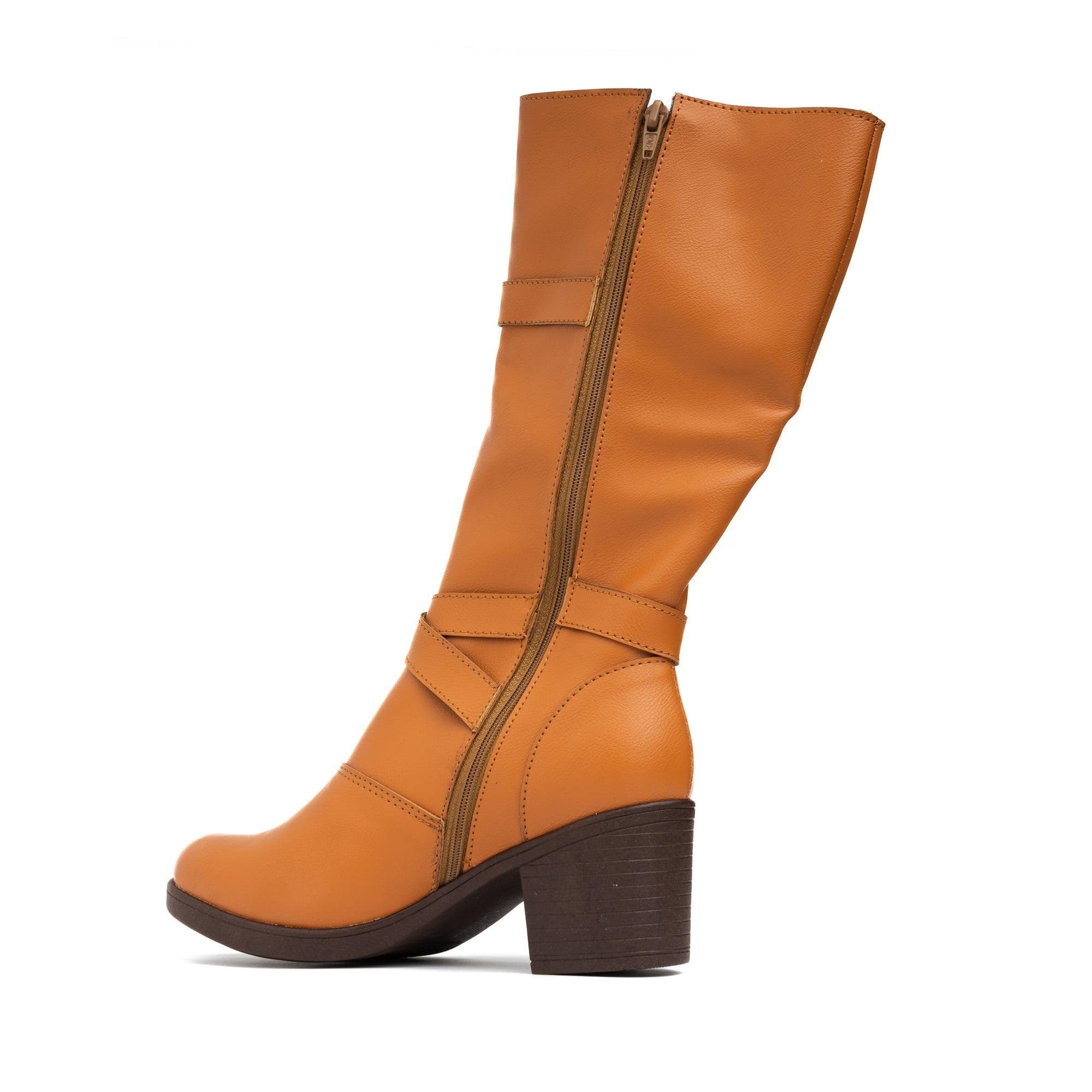 BOTAS MUJER BONDYG CAMEL - 6