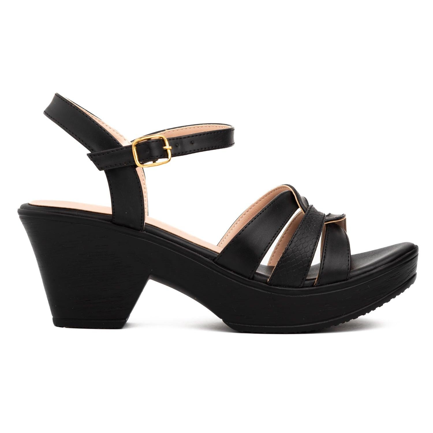 SANDALIAS MUJER PARISH NEGRO - 3