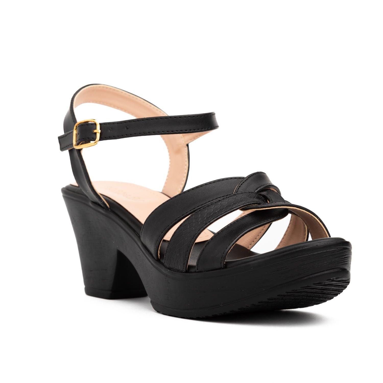 SANDALIAS MUJER PARISH NEGRO - 4