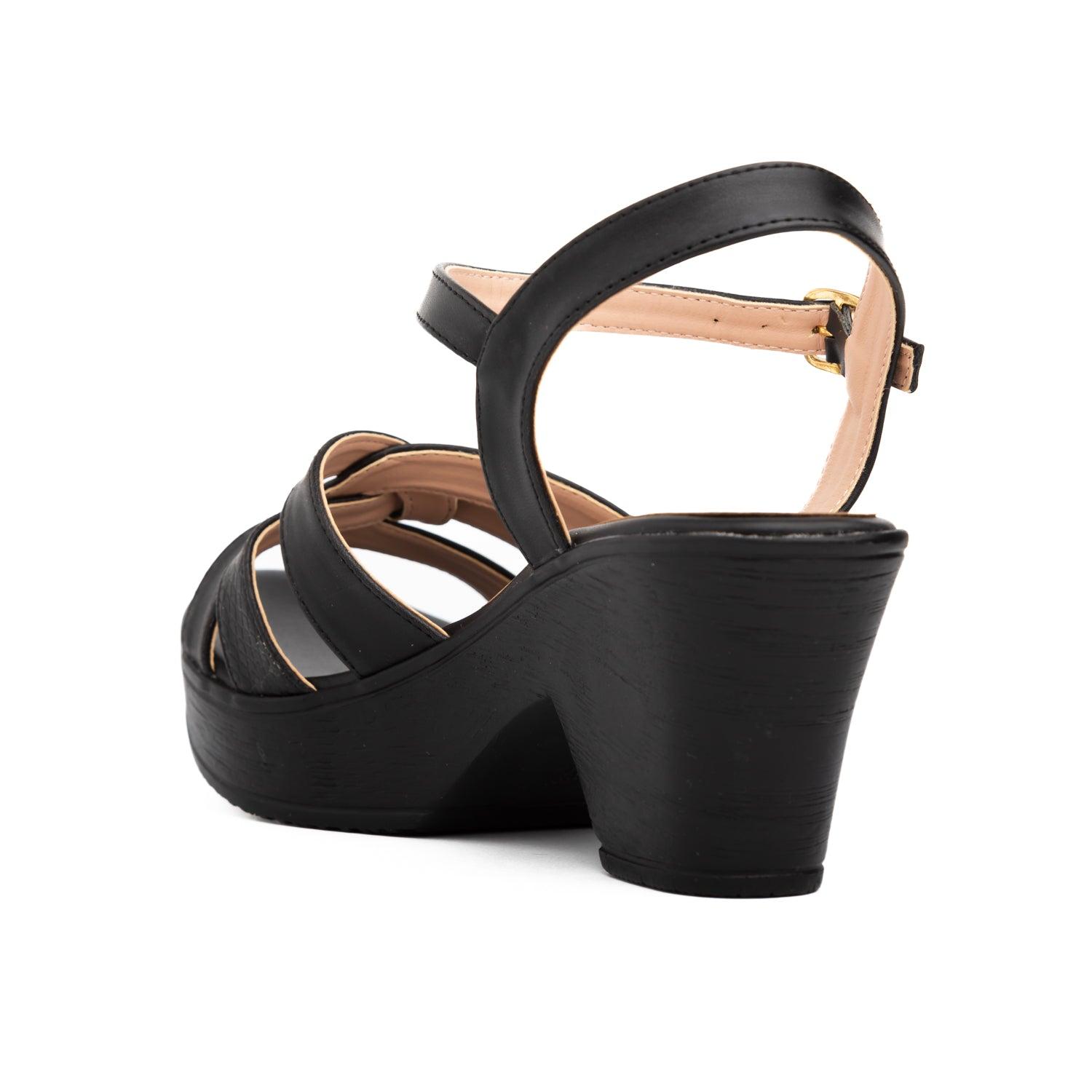 SANDALIAS MUJER PARISH NEGRO - 5