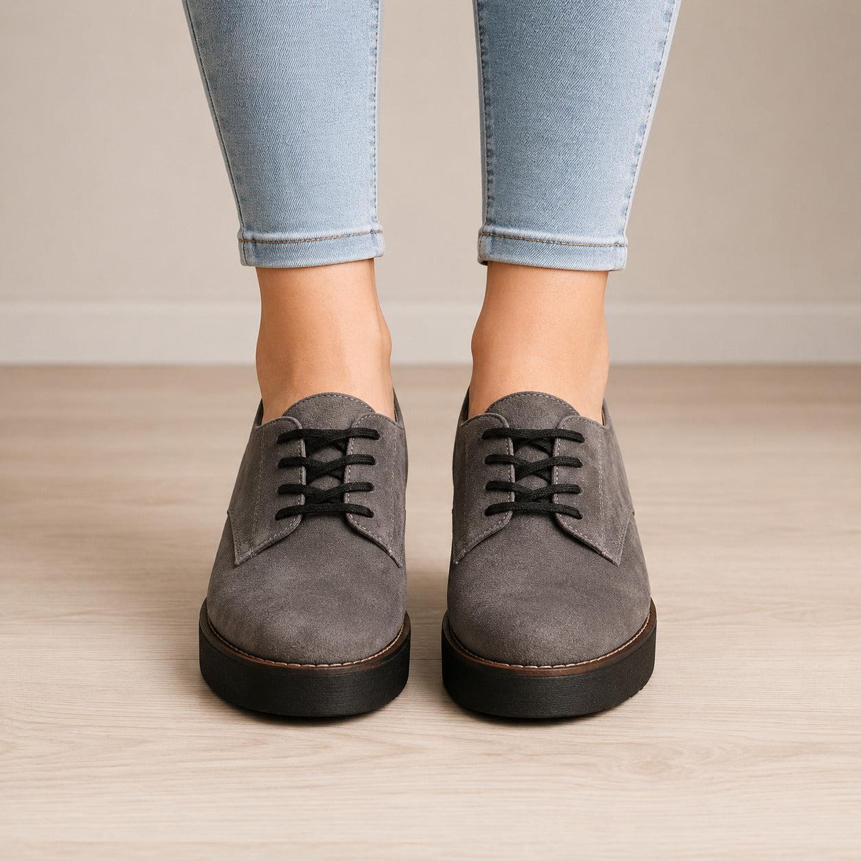 MOCASINES MUJER KENIA PLOMO - 3