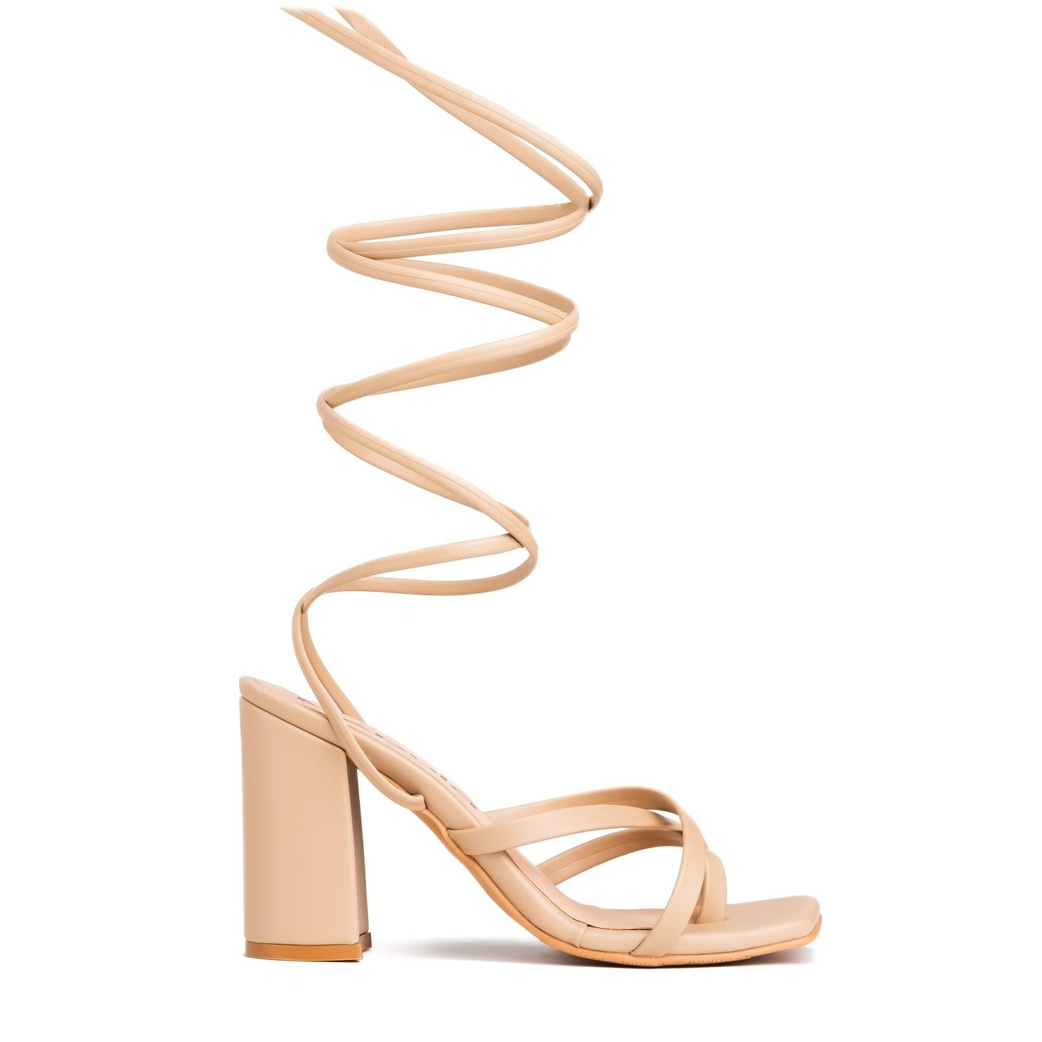 SANDALIAS DE VESTIR MUJER LIA NUDE - 4
