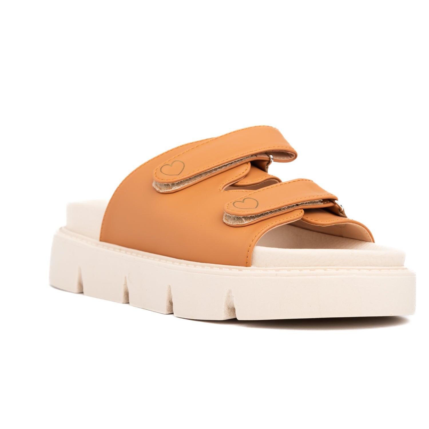 SANDALIAS CASUALES MUJER RIHANNA BEIGE - 3