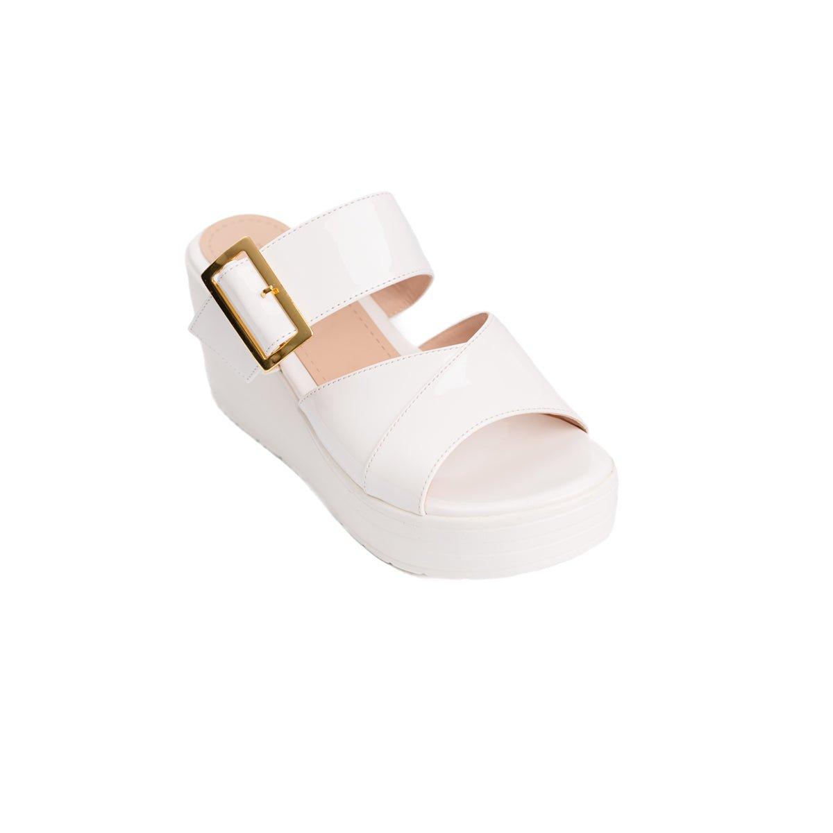 SANDALIAS CASUALES MUJER BOYZWY BLANCO - 5