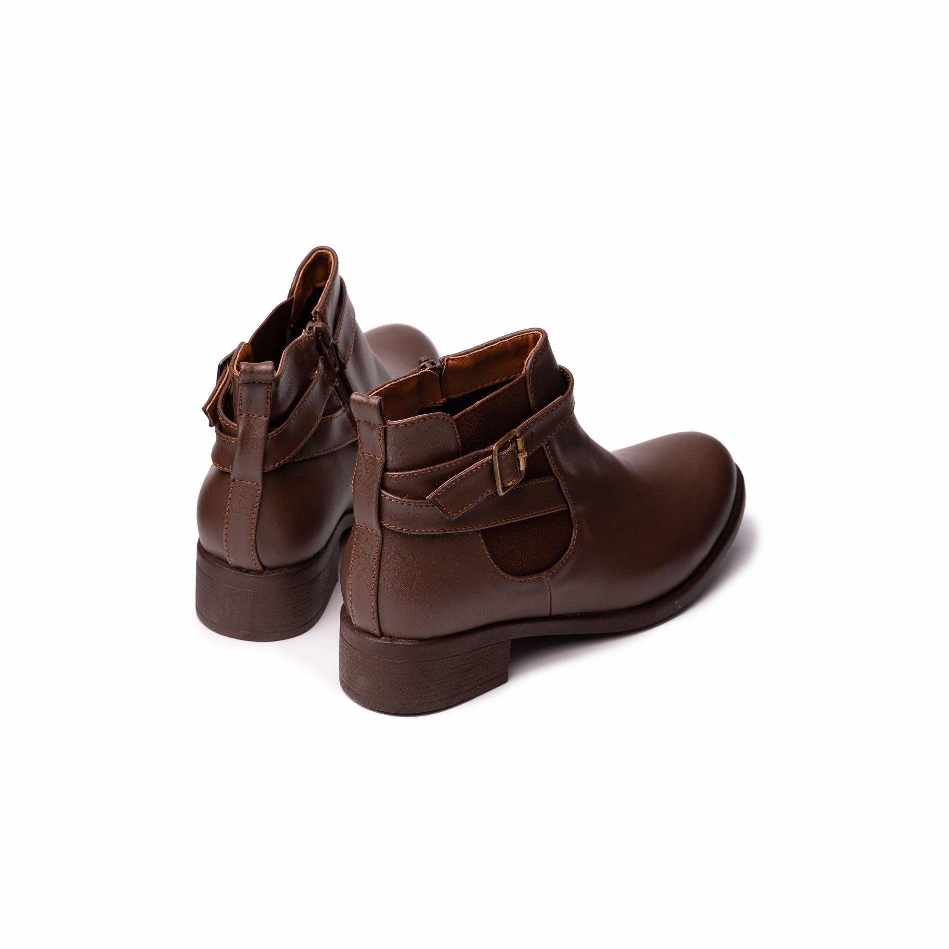BOTINES MUJER SILVEN MARRON - 6