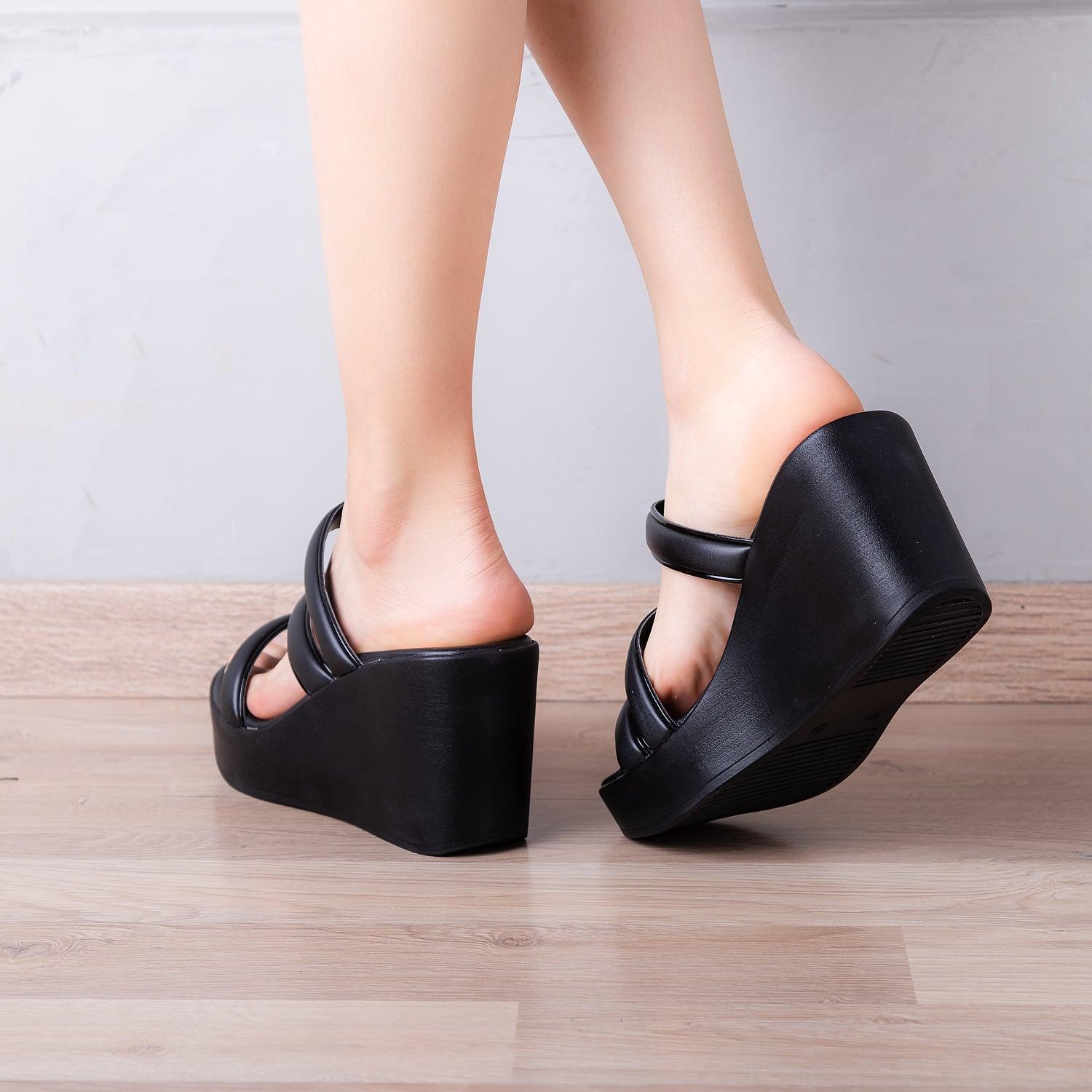 SANDALIAS CASUALES MUJER ALLEN NEGRO - 3