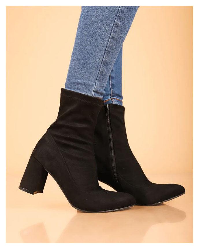 BOTINES MUJER SAVANETA NEGRO - 2
