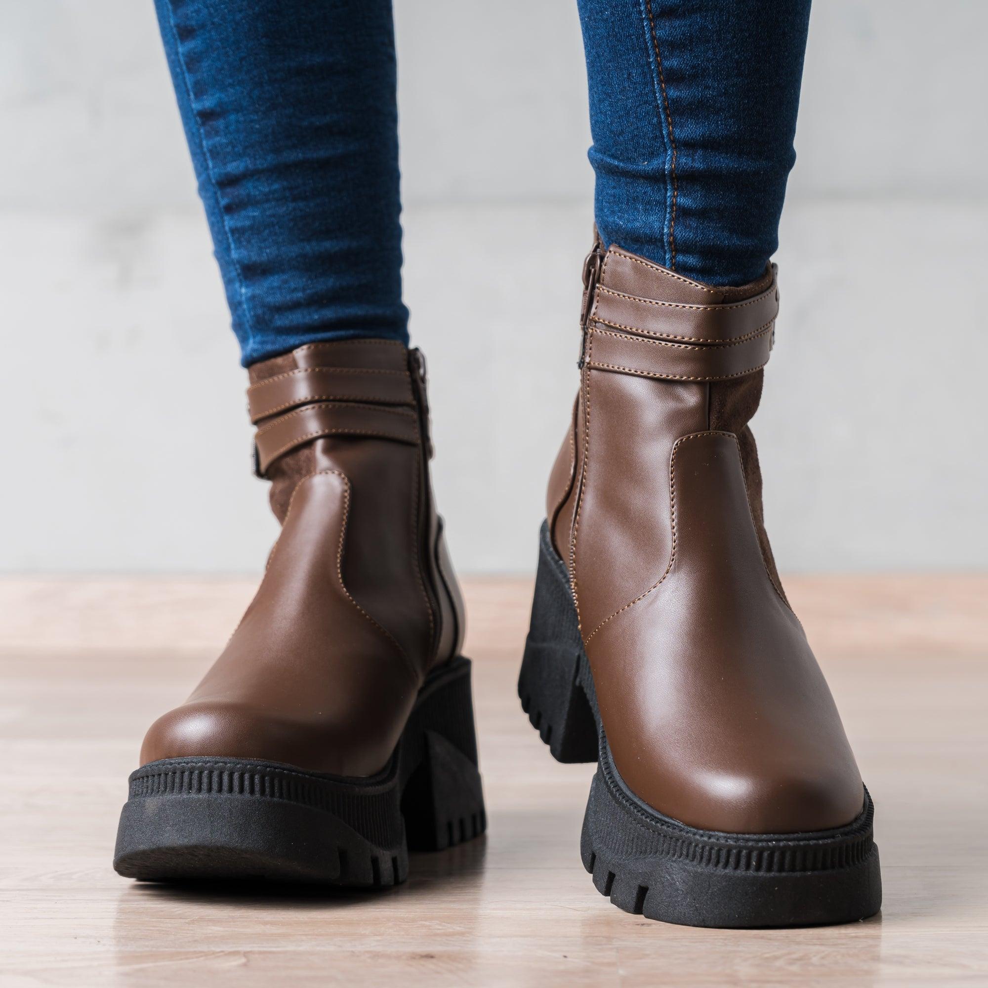 BOTAS MUJER ITALA 2.0 MARRÓN - 2