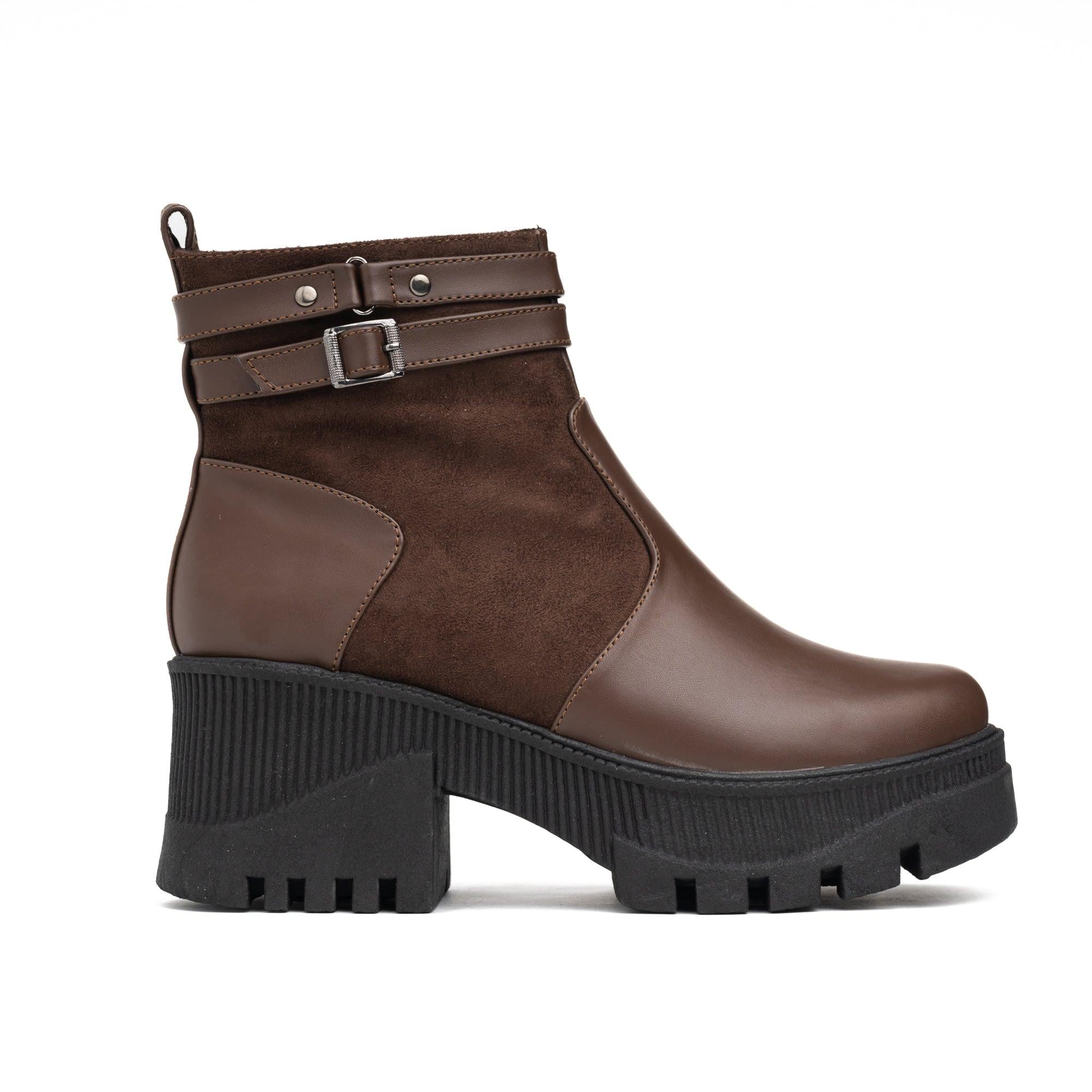 BOTAS MUJER ITALA 2.0 MARRÓN - 4
