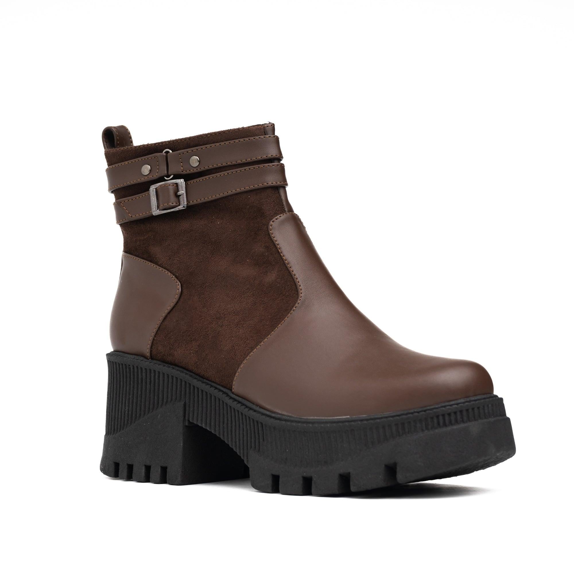 BOTAS MUJER ITALA 2.0 MARRÓN - 5