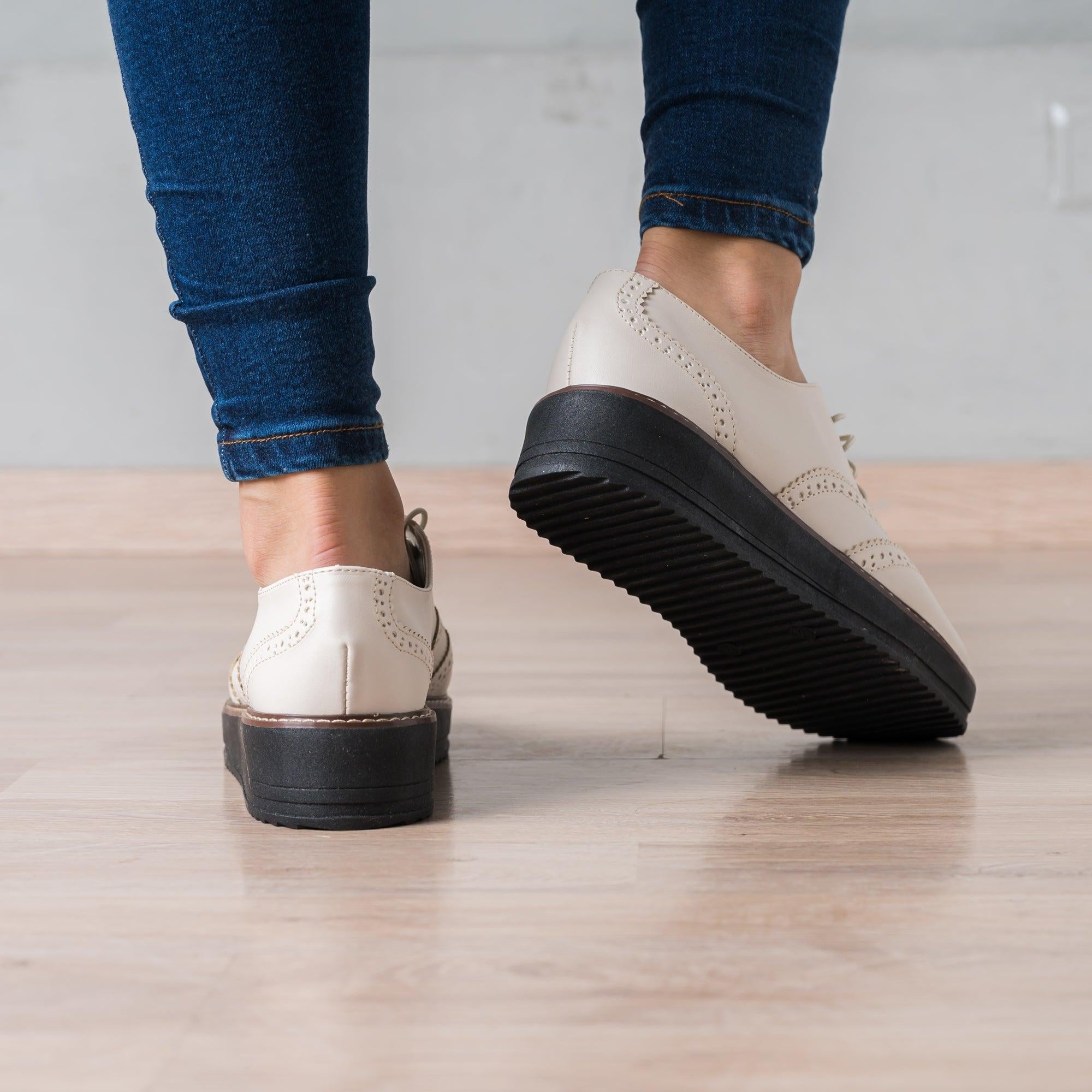 MOCASINES MUJER SOPRAN HUESO - 3