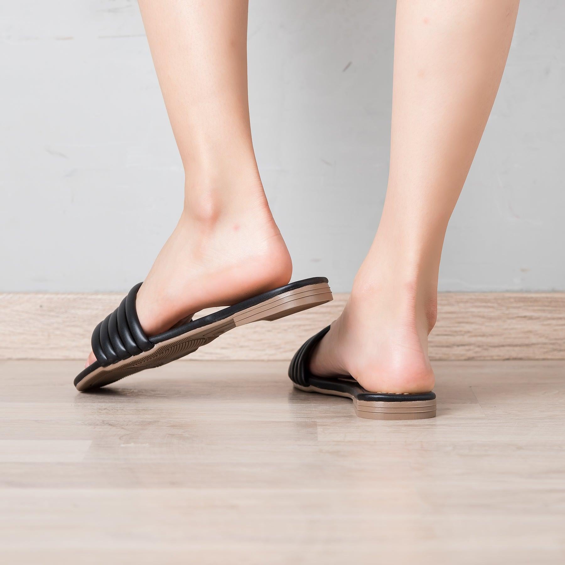 SANDALIAS CASUALES MUJER ROLLER NEGRO - 3