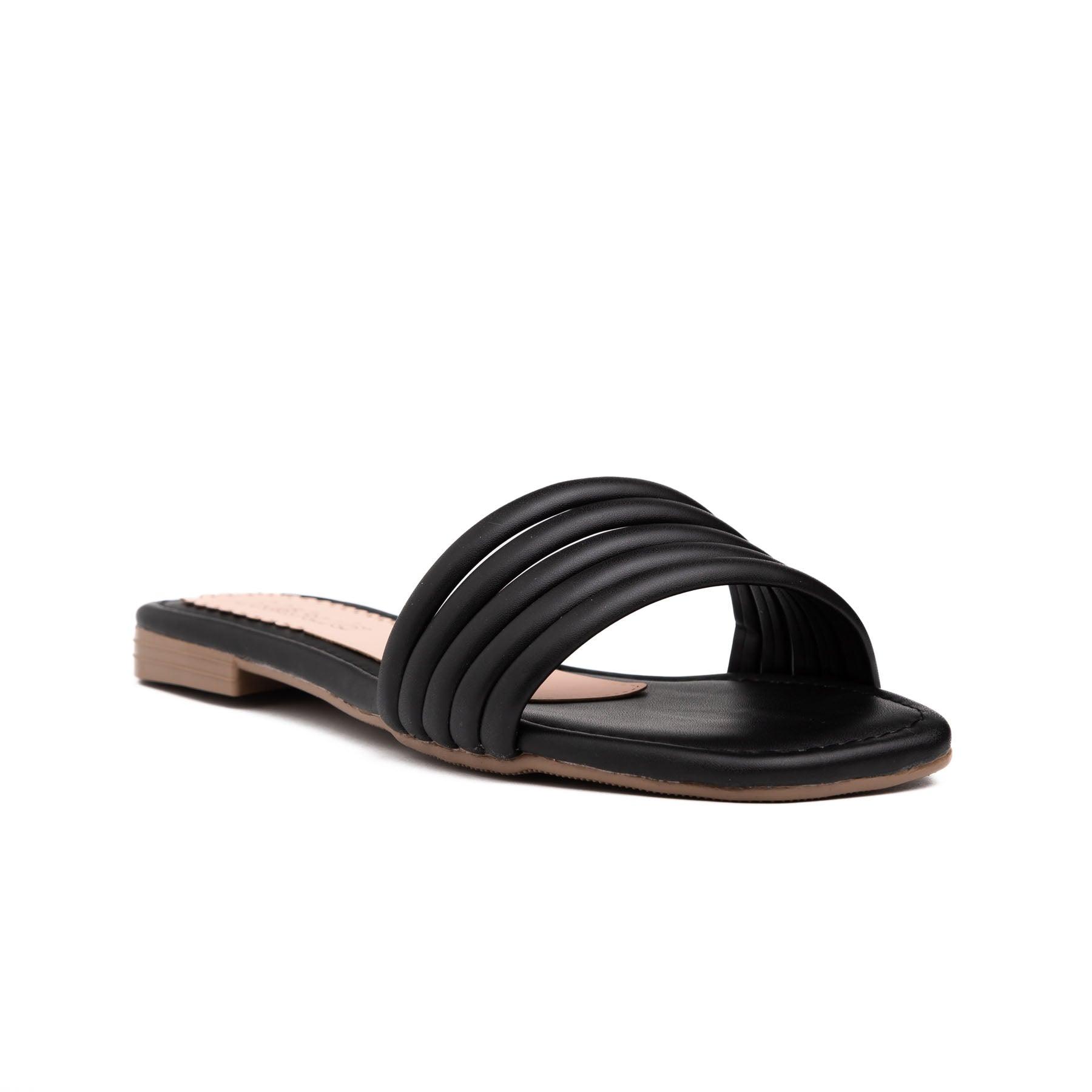 SANDALIAS CASUALES MUJER ROLLER NEGRO - 6