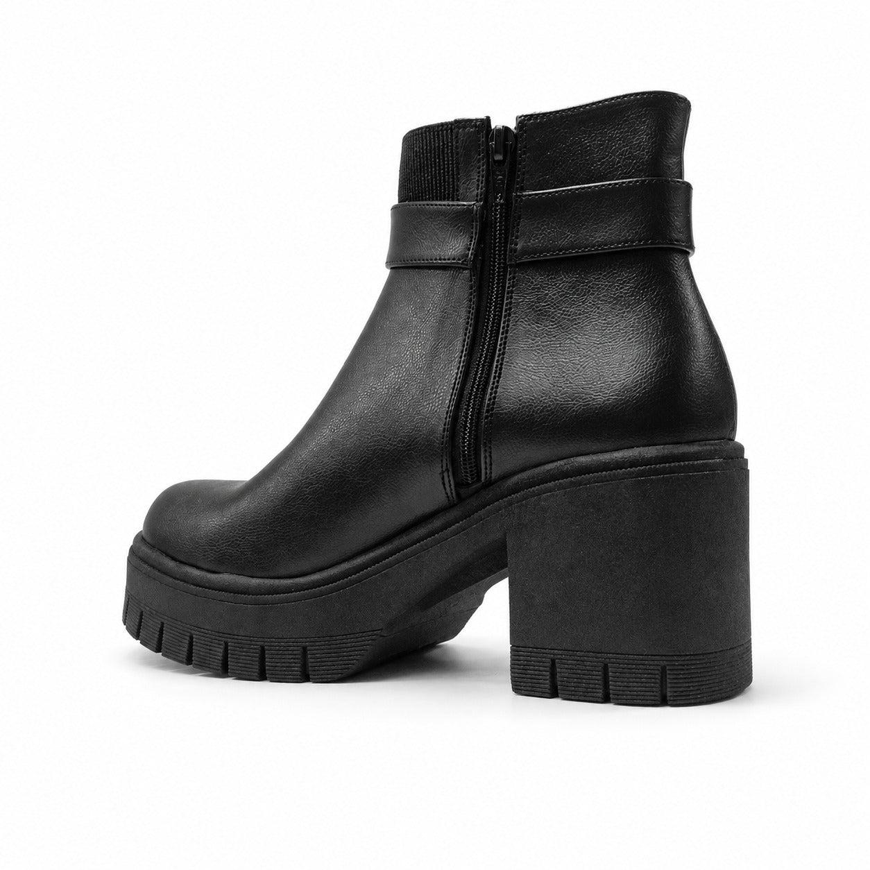 BOTAS MUJER LAR NEGRO - 6