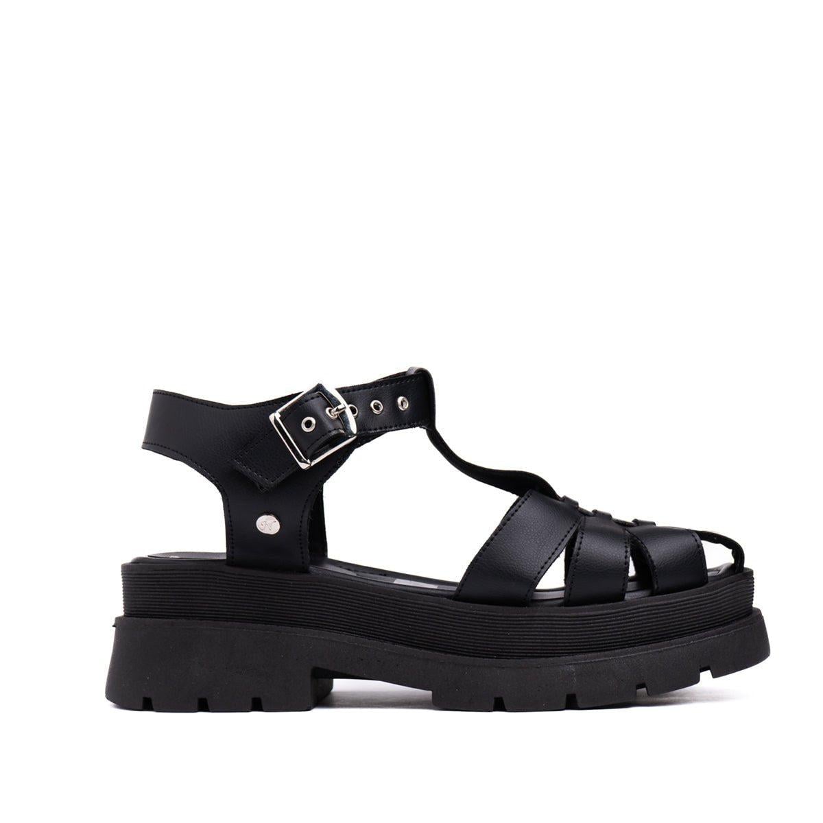 SANDALIAS CASUALES MUJER SANTA MARTA 2.0 NEGRO - 4