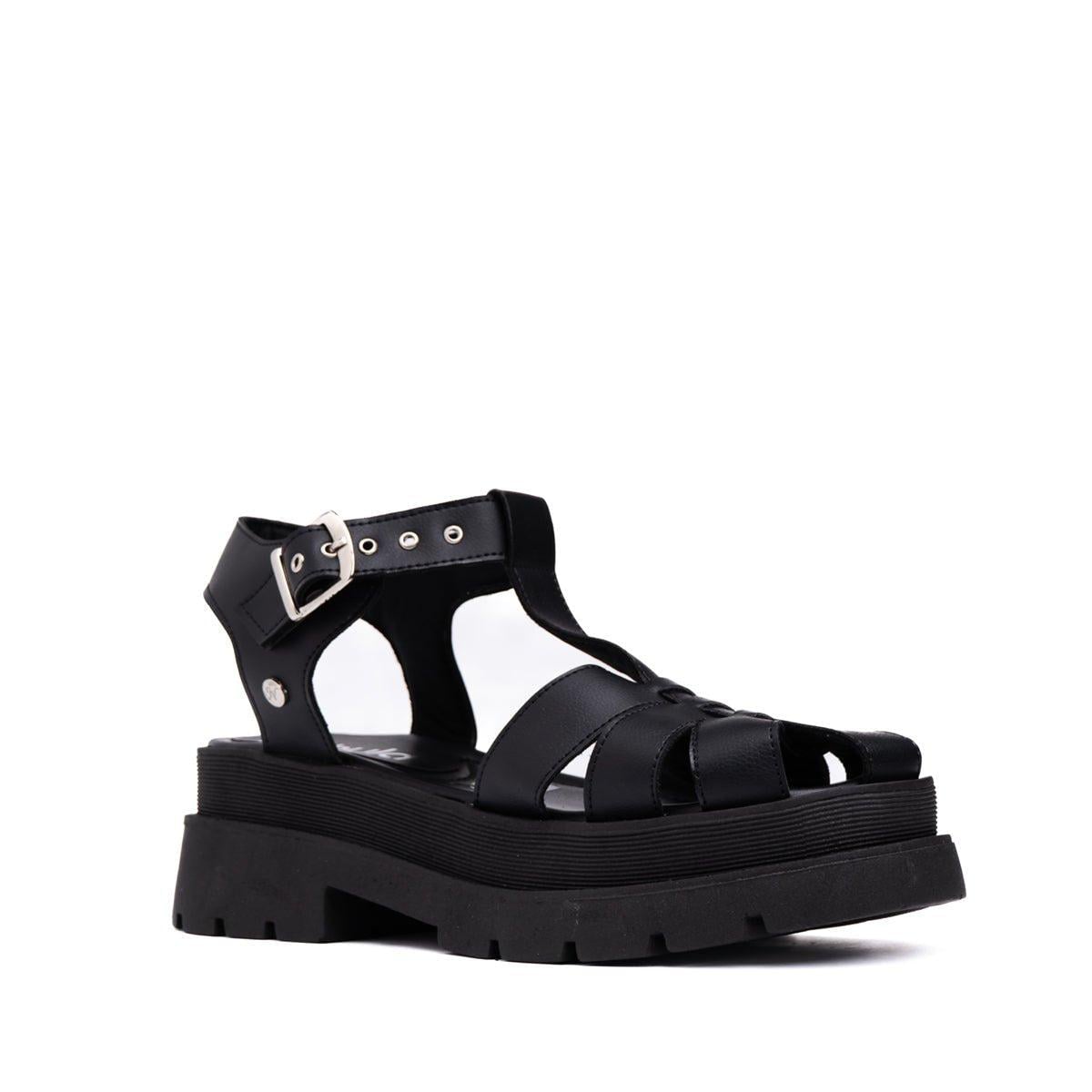 SANDALIAS CASUALES MUJER SANTA MARTA 2.0 NEGRO - 5