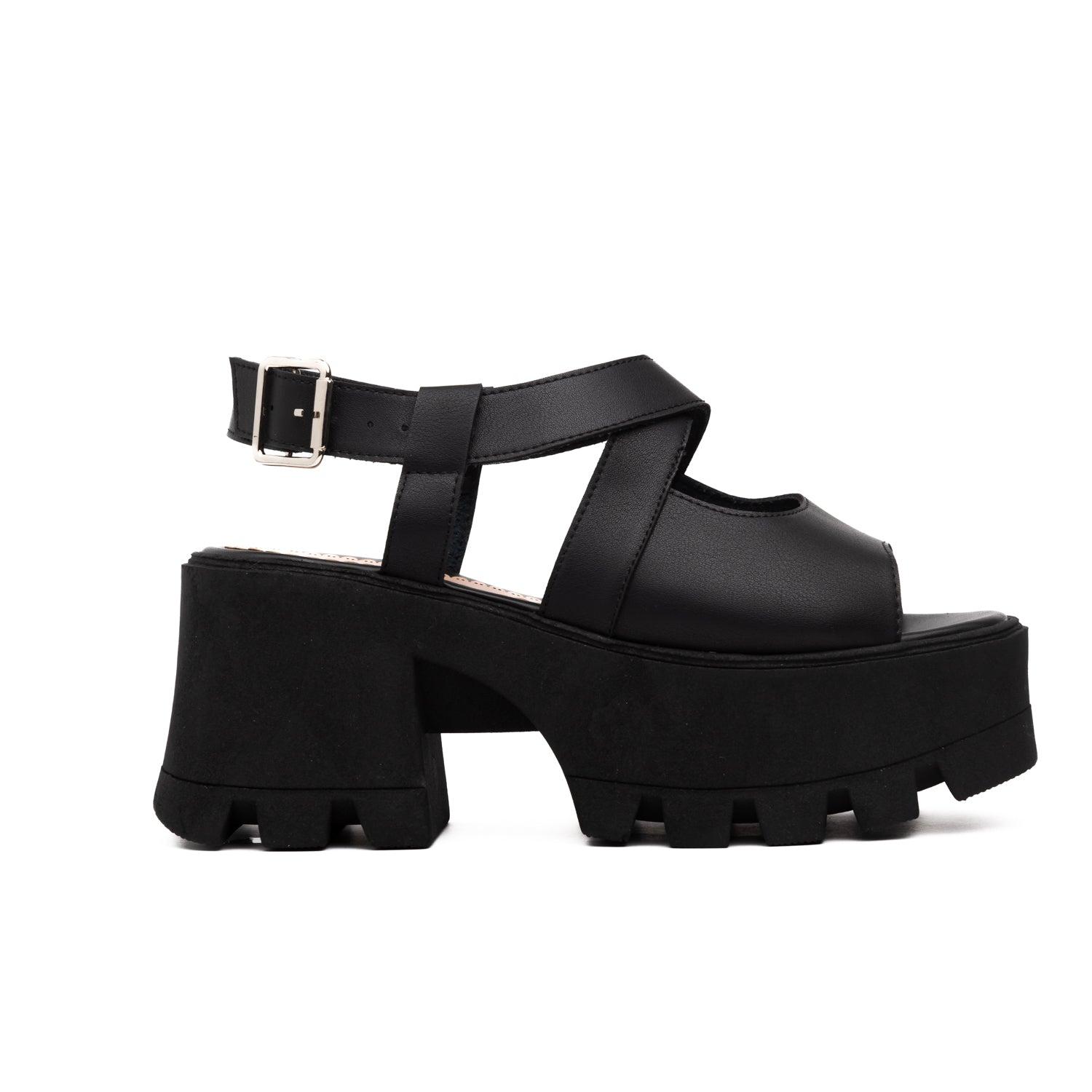 SANDALIAS CASUALES MUJER VENUS NEGRO - 4