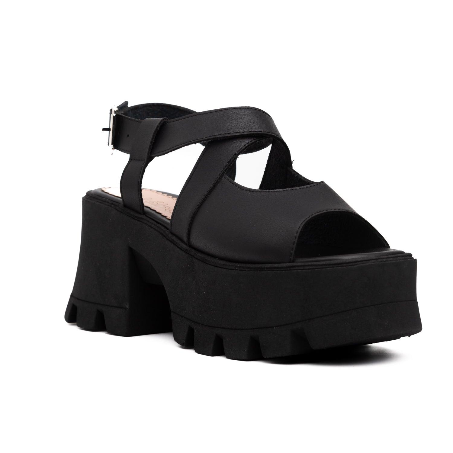 SANDALIAS CASUALES MUJER VENUS NEGRO - 5