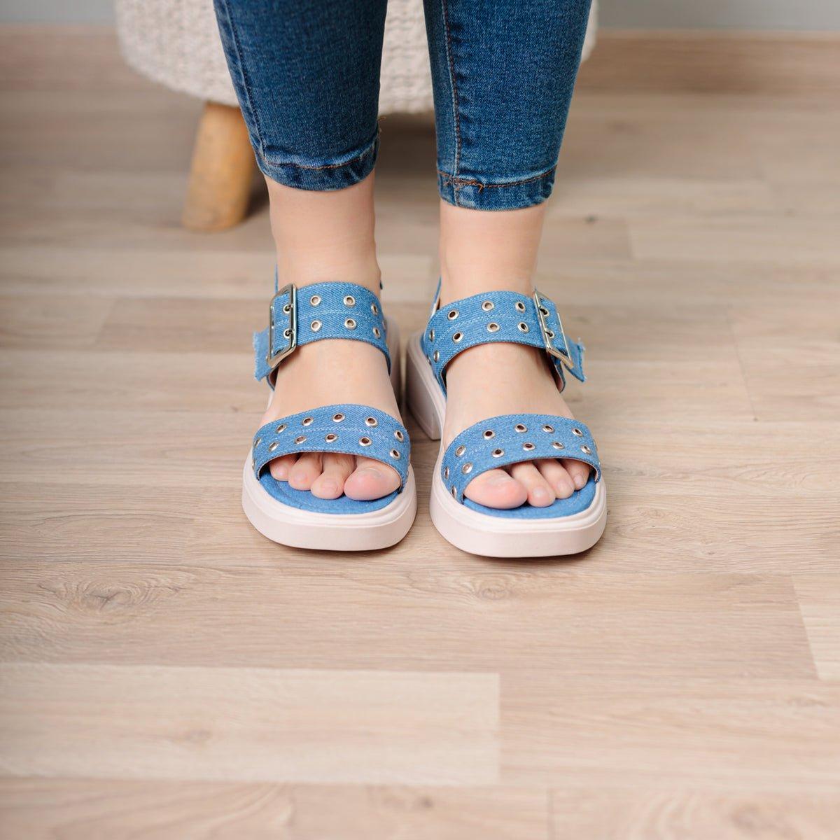 SANDALIAS MUJER VASTIAN DENIM - 2