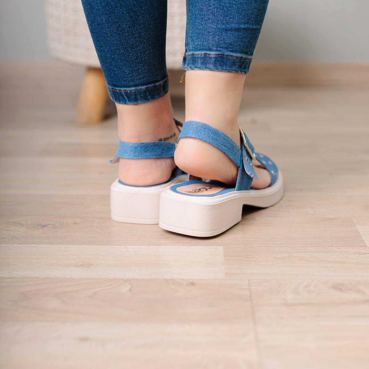 SANDALIAS MUJER VASTIAN DENIM - 3