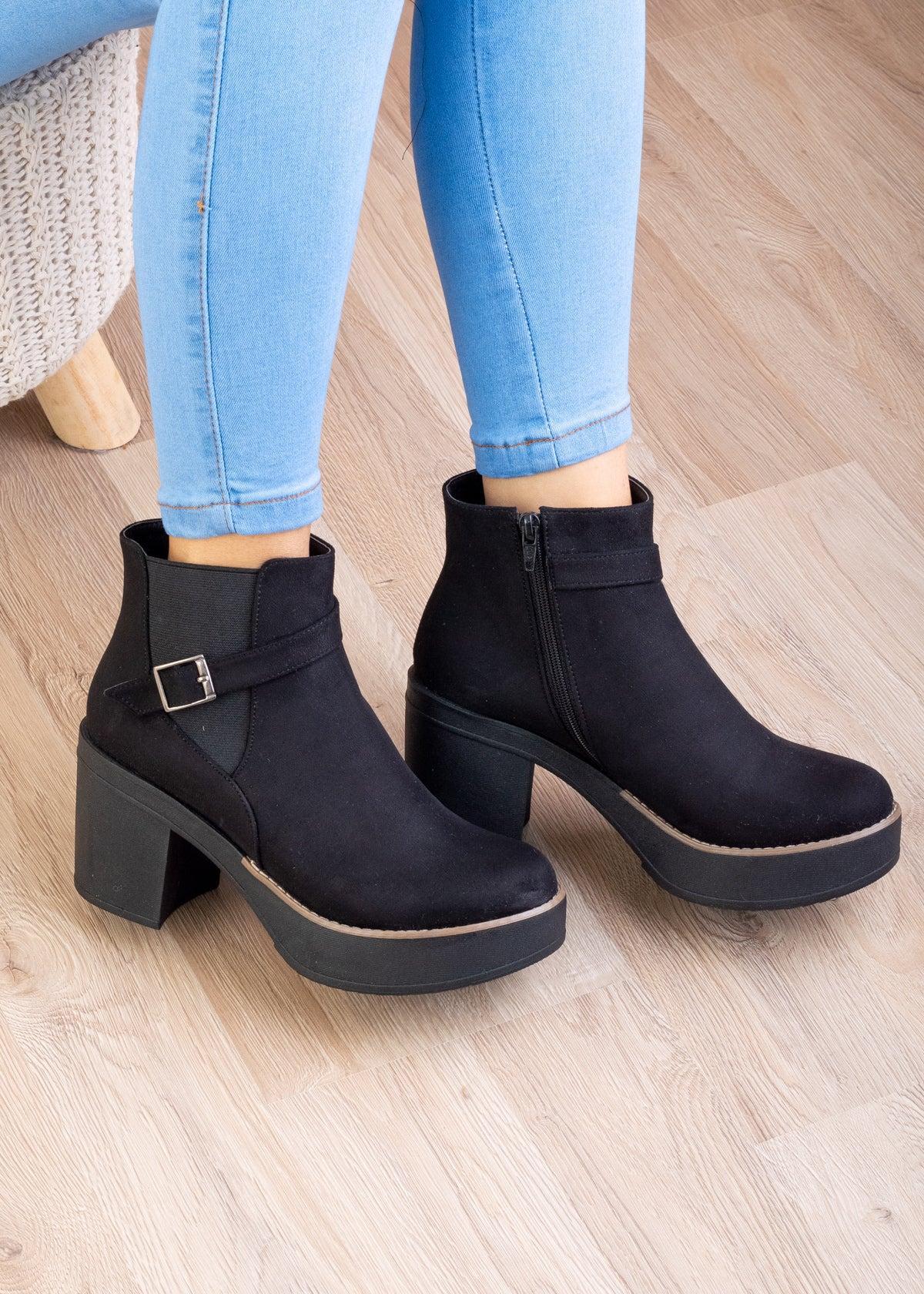 BOTAS MUJER BUCAREST NEGRO - 1