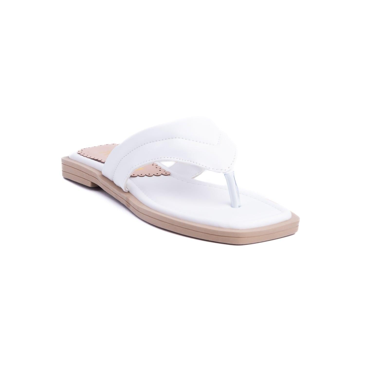 SANDALIAS CASUALES MUJER NICOLE BLANCO - 5