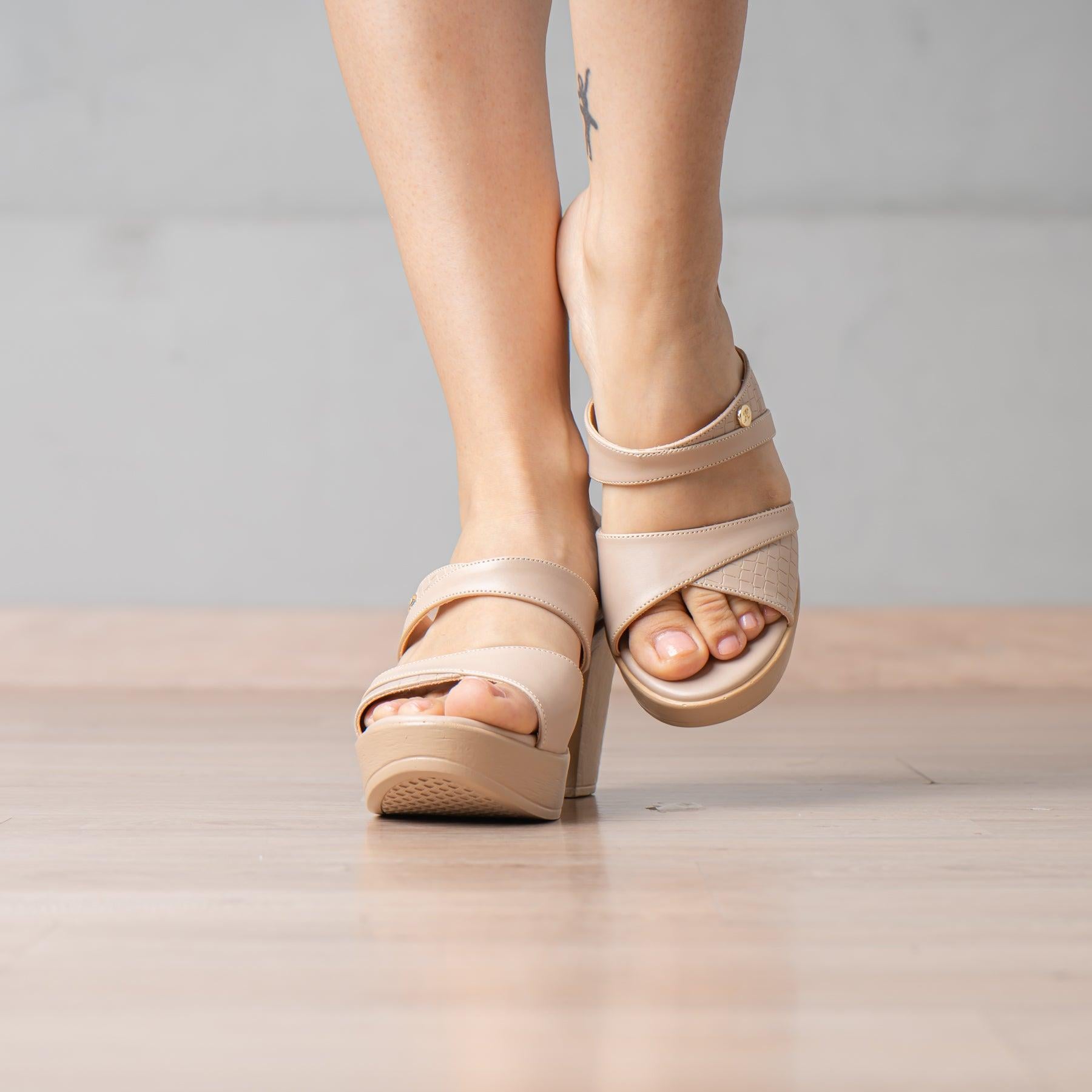 SANDALIAS DE VESTIR MUJER VENERAH PALO ROSA - 2