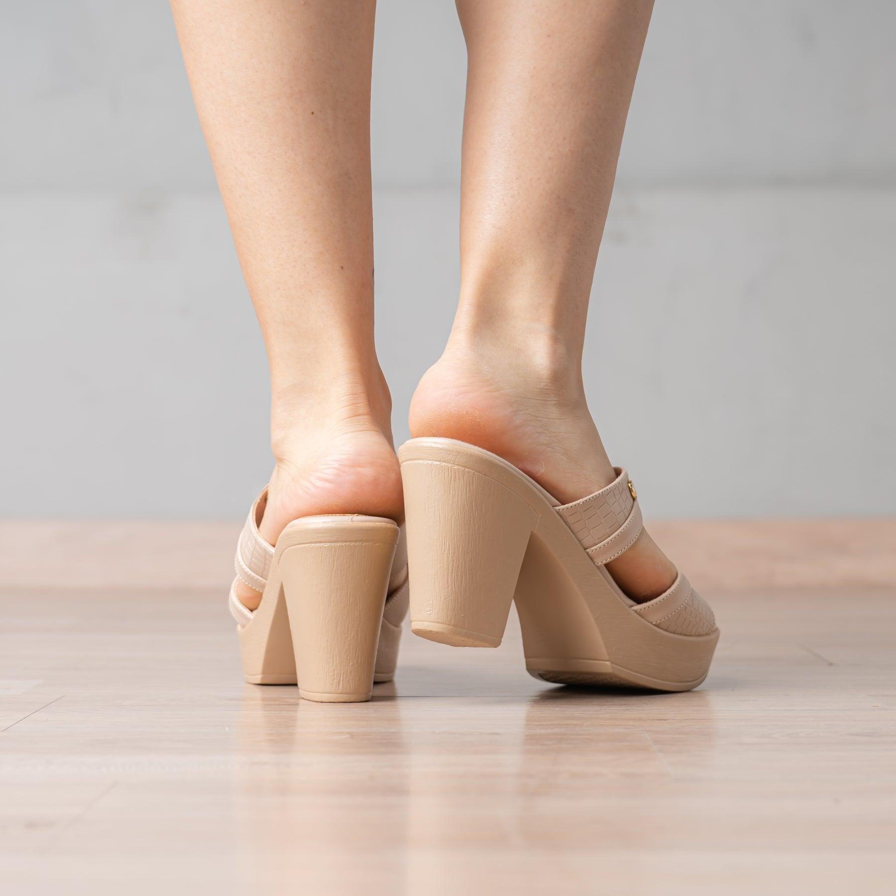 SANDALIAS DE VESTIR MUJER VENERAH PALO ROSA - 3