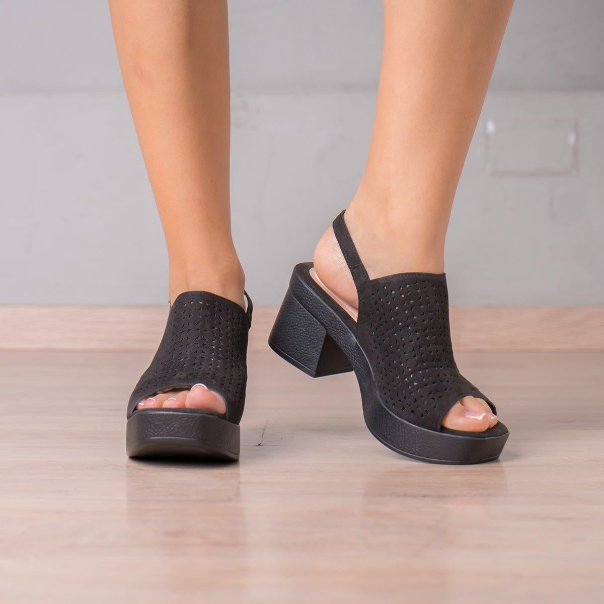 SANDALIAS MUJER BONNIE NEGRO - 2
