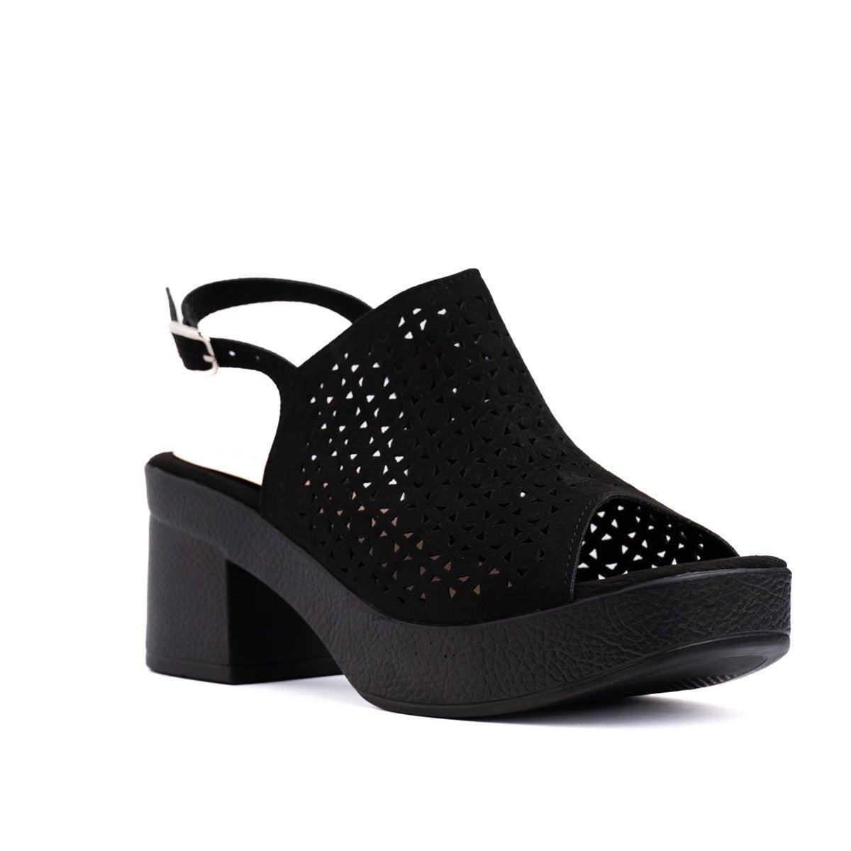 SANDALIAS MUJER BONNIE NEGRO - 5