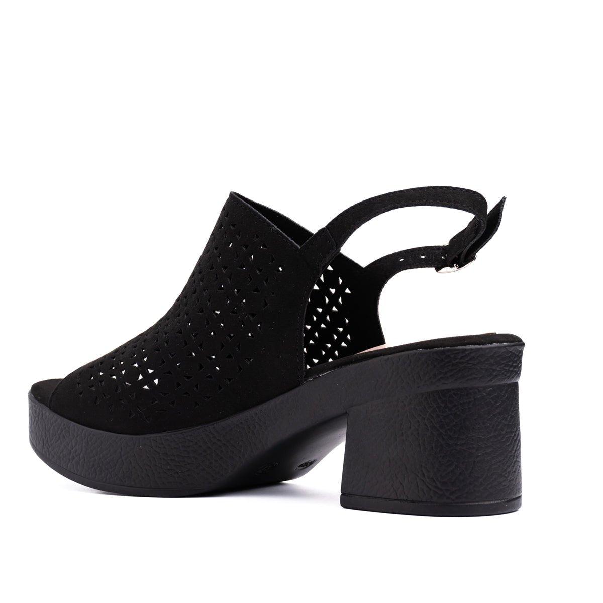 SANDALIAS MUJER BONNIE NEGRO - 6