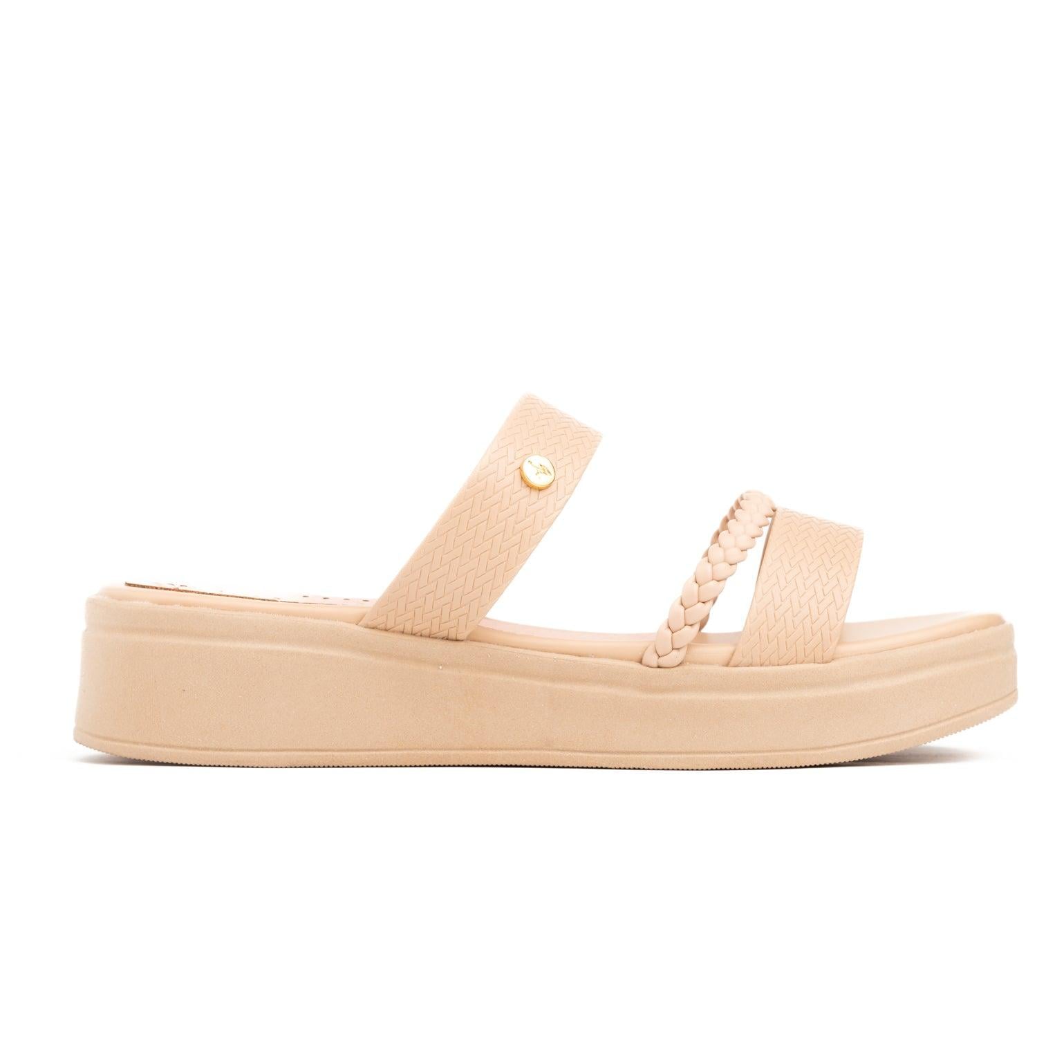 SANDALIAS CASUALES MUJER BRICEYDA BEIGE - 4