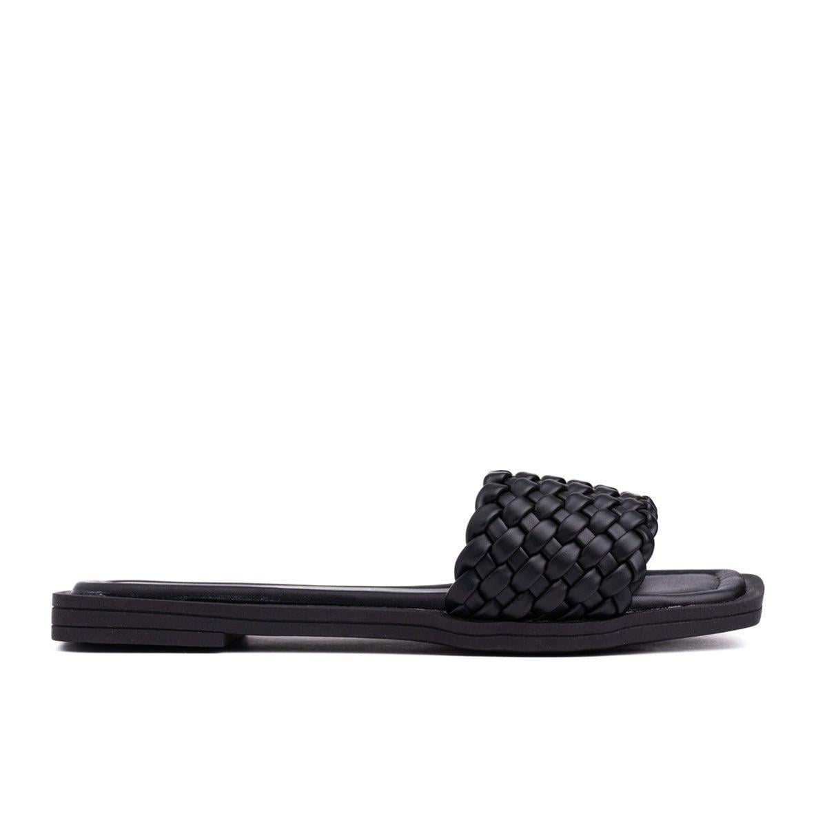 SANDALIAS CASUALES MUJER KALUMI NEGRO - 4