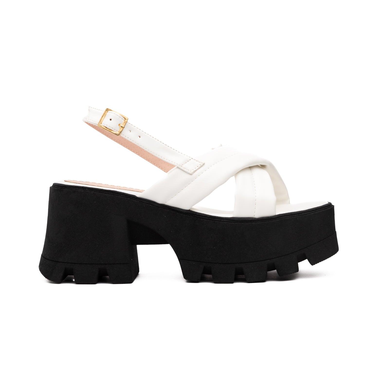 SANDALIAS CASUALES MUJER PLEYADES BLANCO - 4
