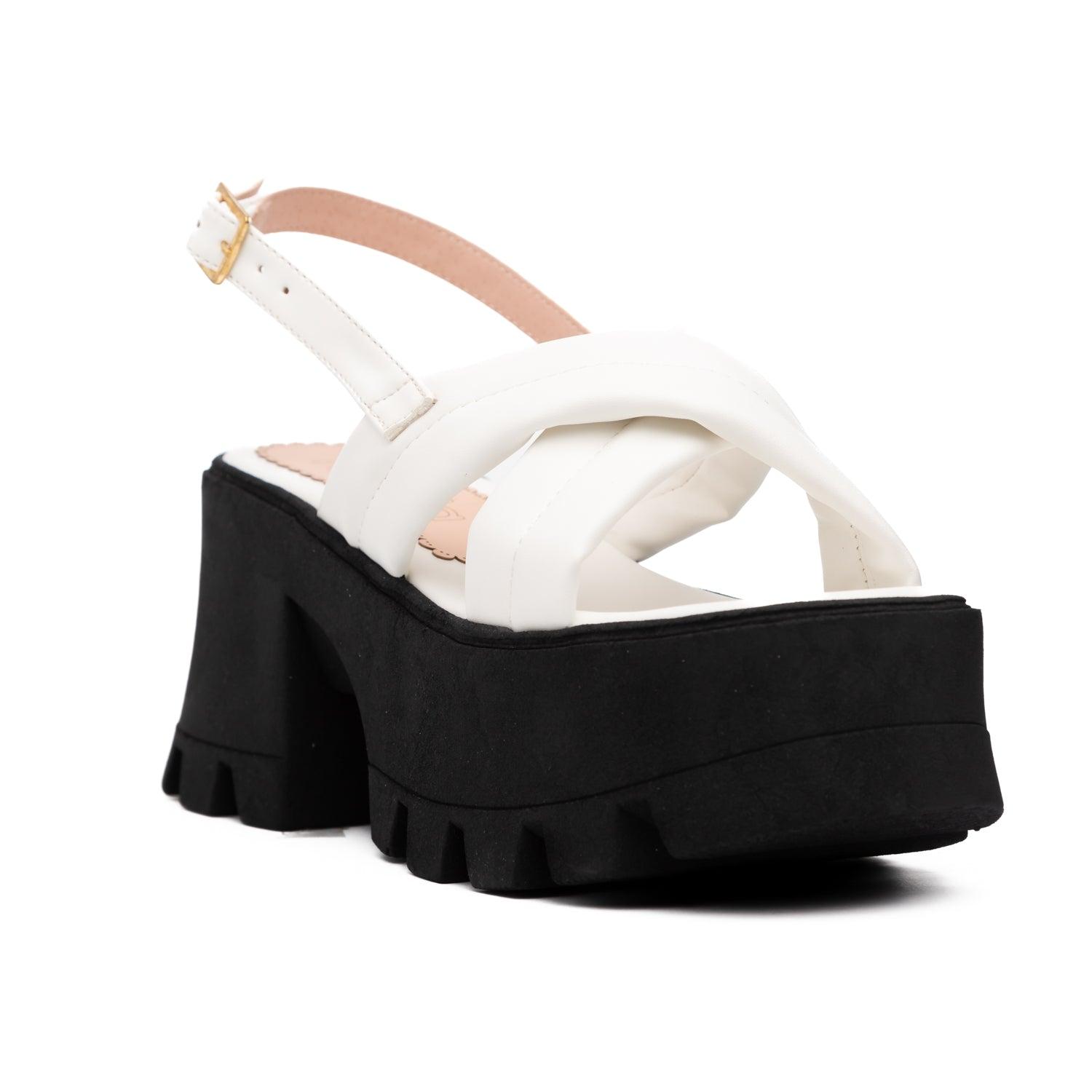 SANDALIAS CASUALES MUJER PLEYADES BLANCO - 5