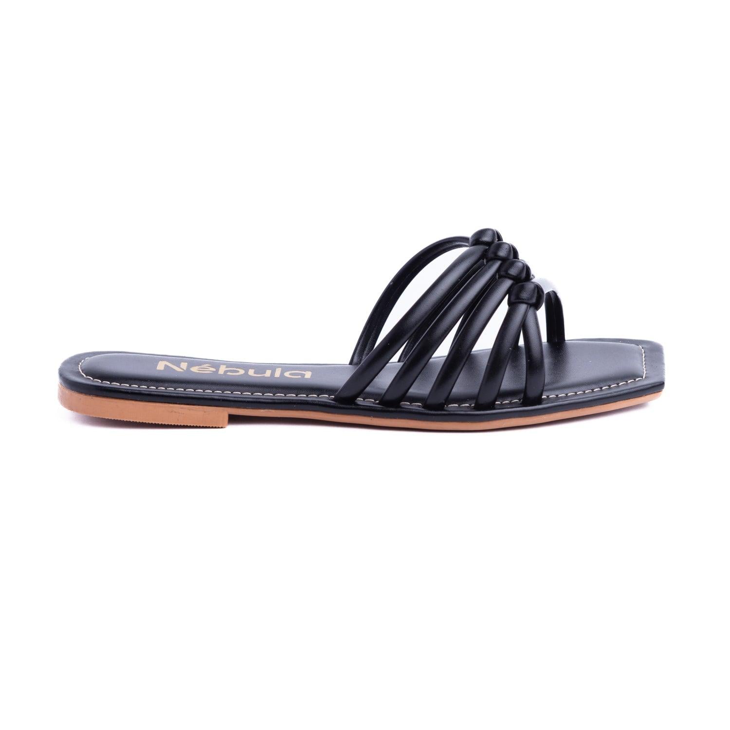 SANDALIAS CASUALES MUJER JIMENEZ NEGRO - 4