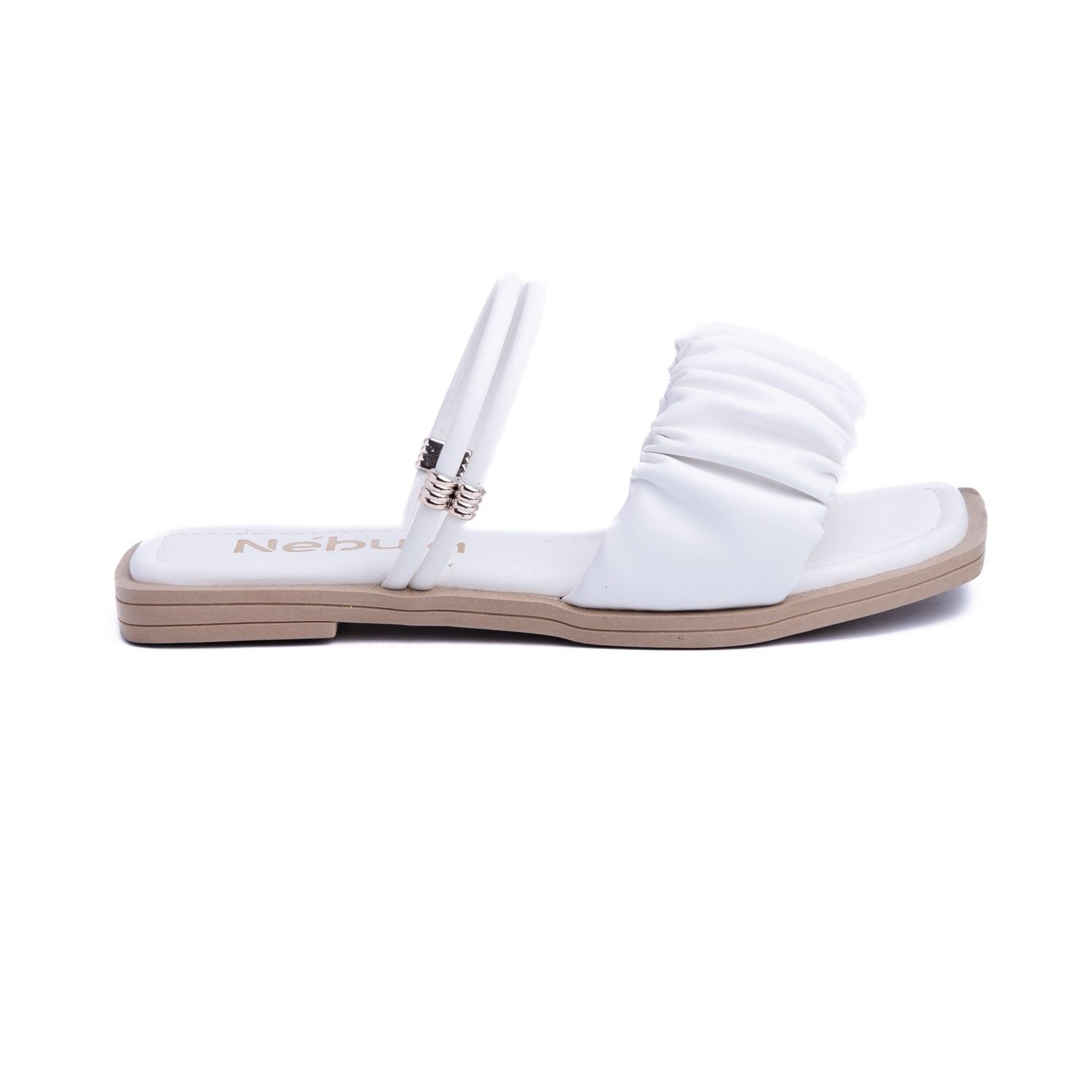 SANDALIAS CASUALES MUJER JADET BLANCO - 4