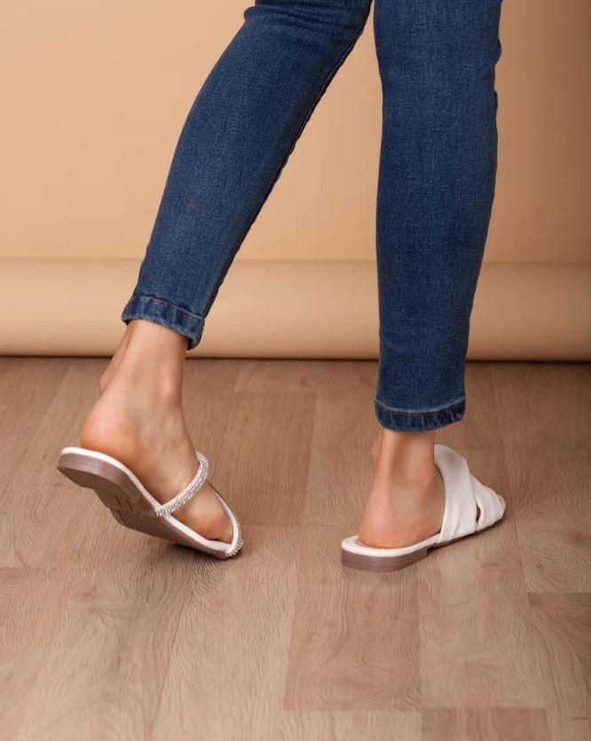 SANDALIAS CASUALES MUJER TASKENT BLANCO - 3