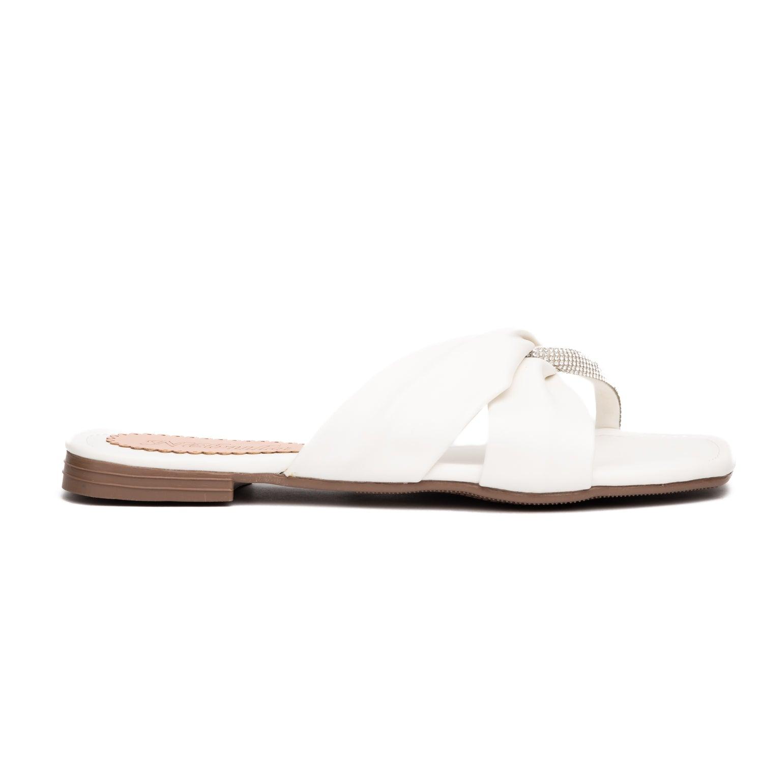 SANDALIAS CASUALES MUJER TASKENT BLANCO - 4