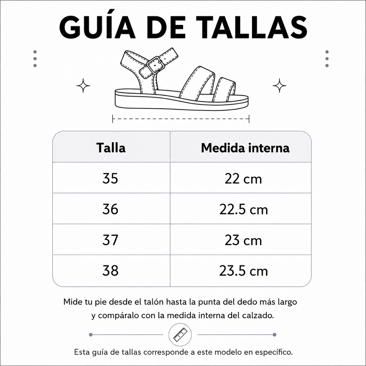 SANDALIAS CASUALES MUJER AMBERTH NEGRO - 7