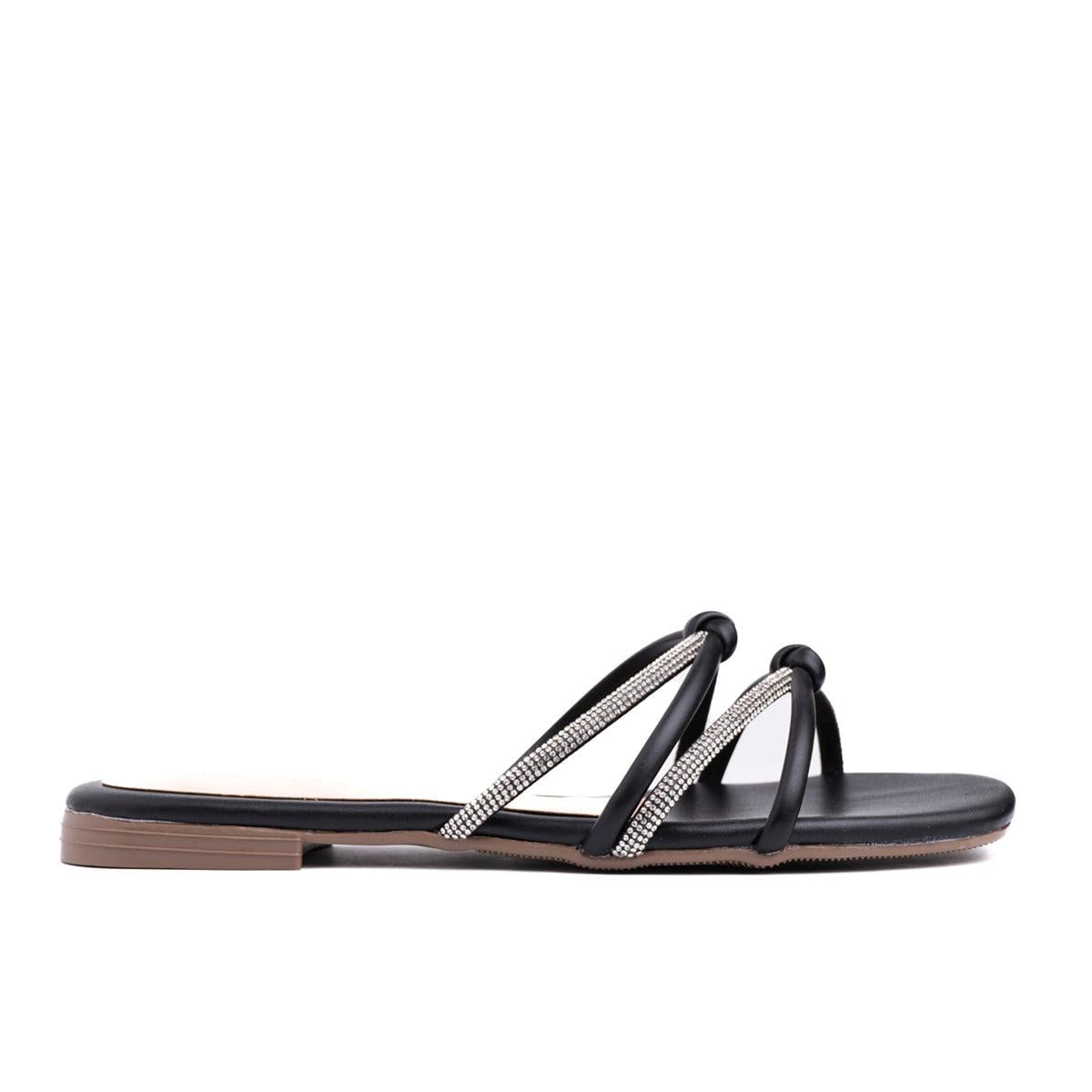 SANDALIAS CASUALES MUJER OANA NEGRO - 4