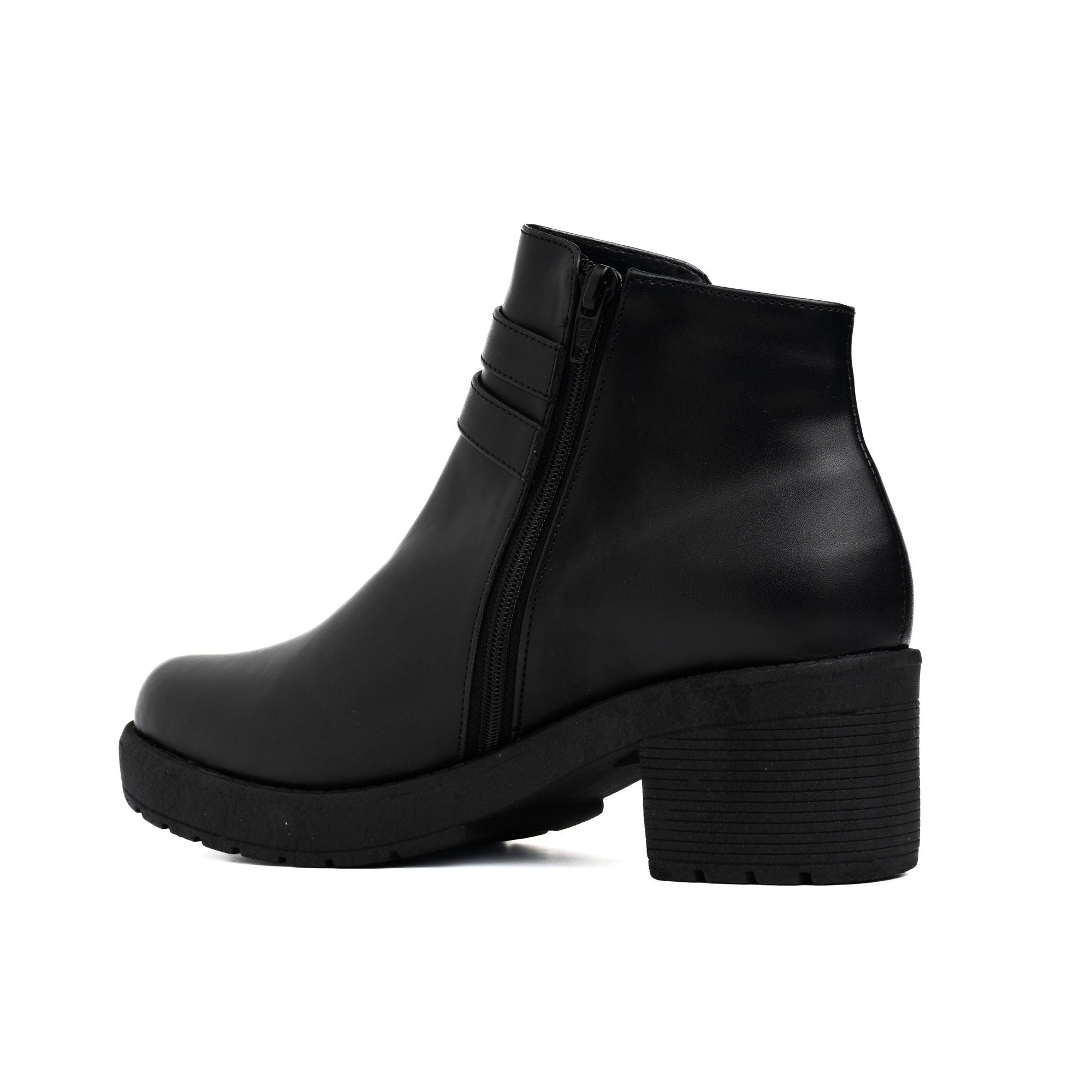 BOTIN MUJER FURRY NEGRO 2 - 6