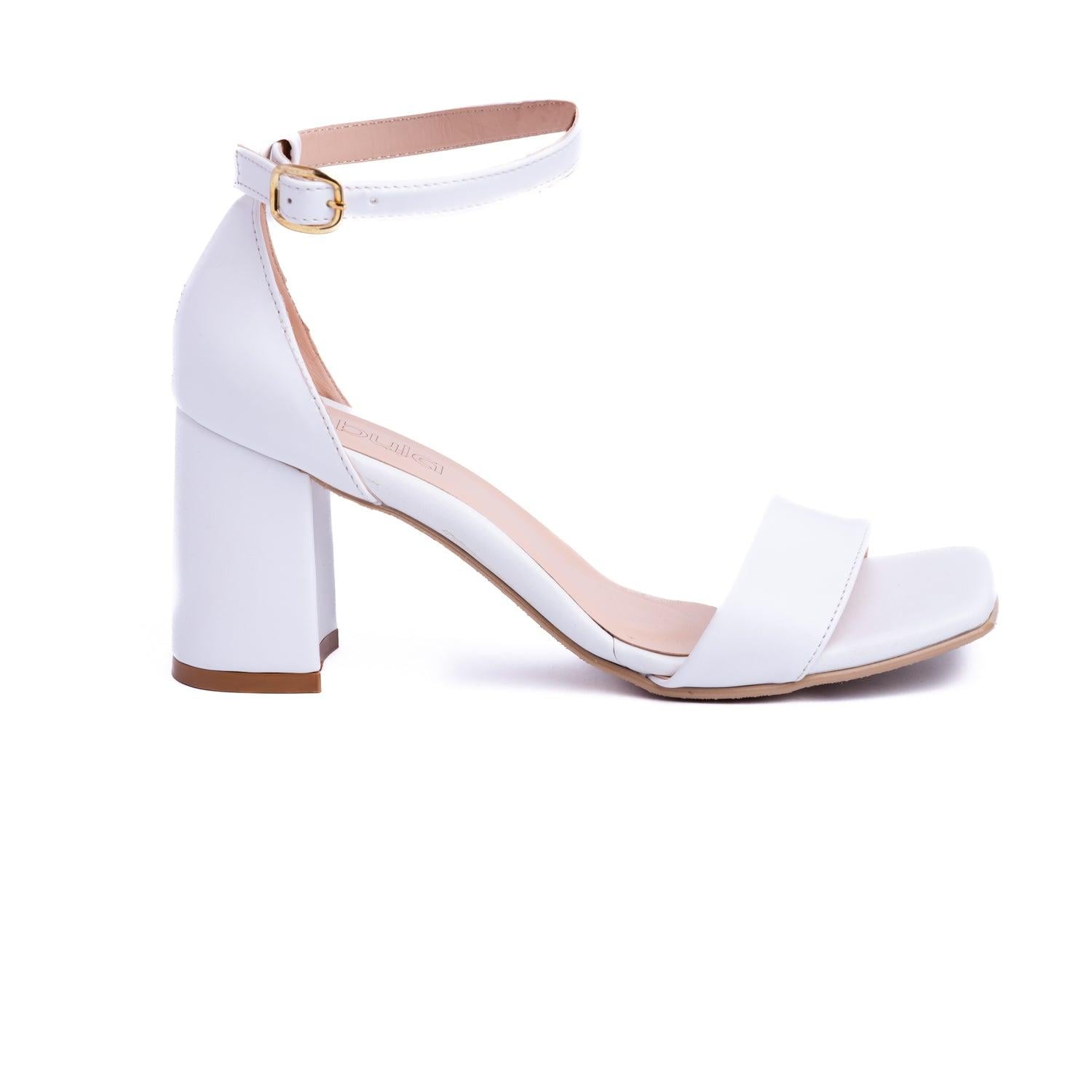 SANDALIAS DE VESTIR MUJER VARELA BLANCO - 4