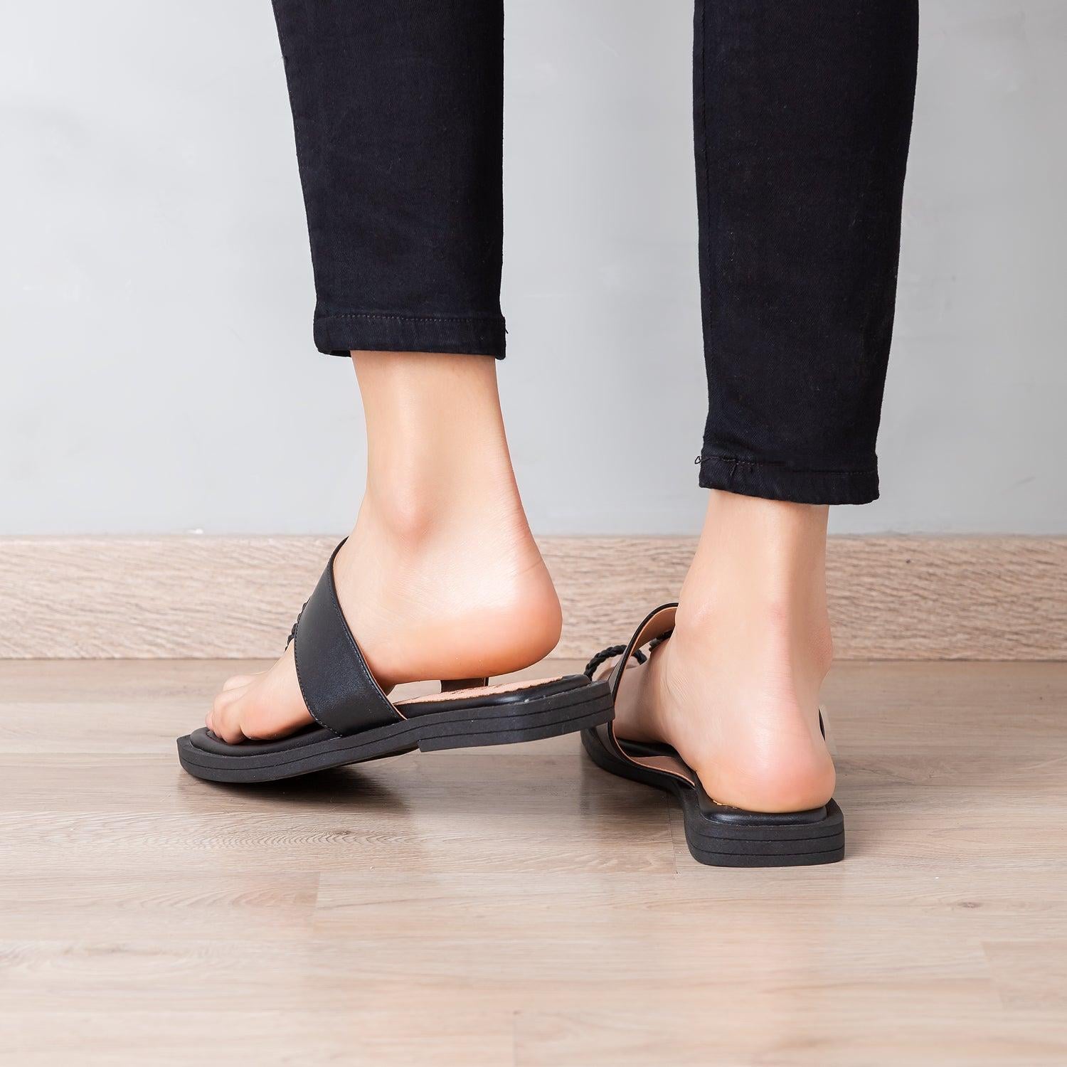 SANDALIAS CASUALES MUJER PAYTON NEGRO - 3