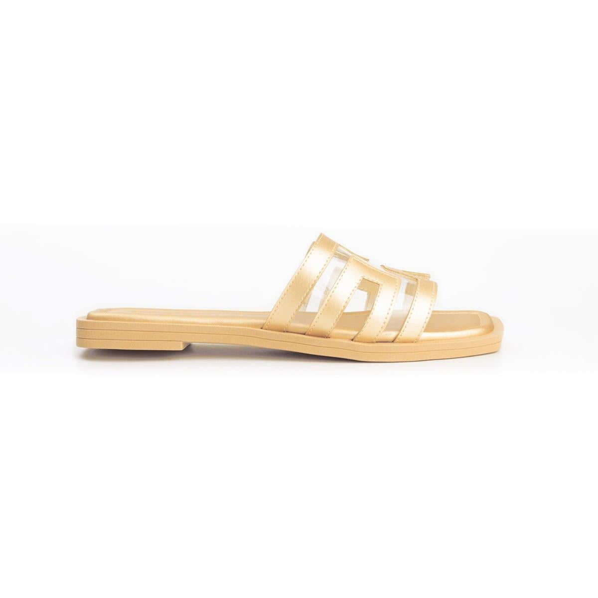 SANDALIAS CASUALES MUJER HORUS 2.0 DORADO - 5