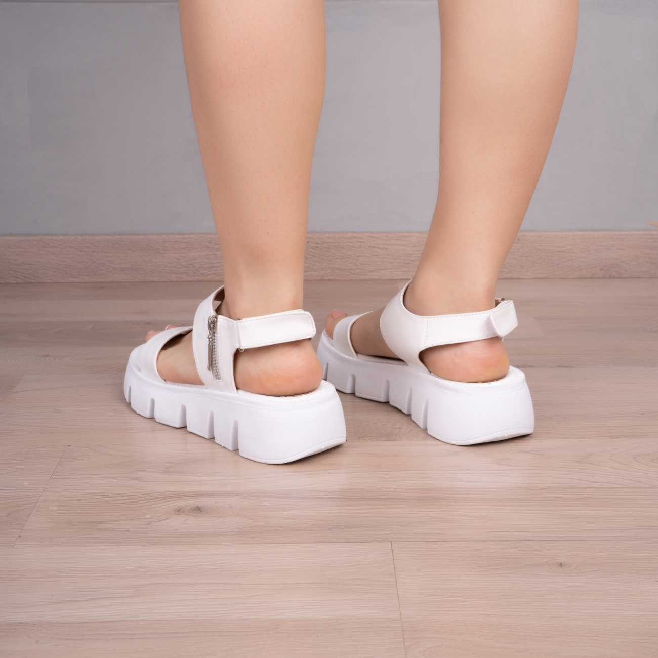 SANDALIAS CASUALES MUJER ASMARA BLANCO - 3