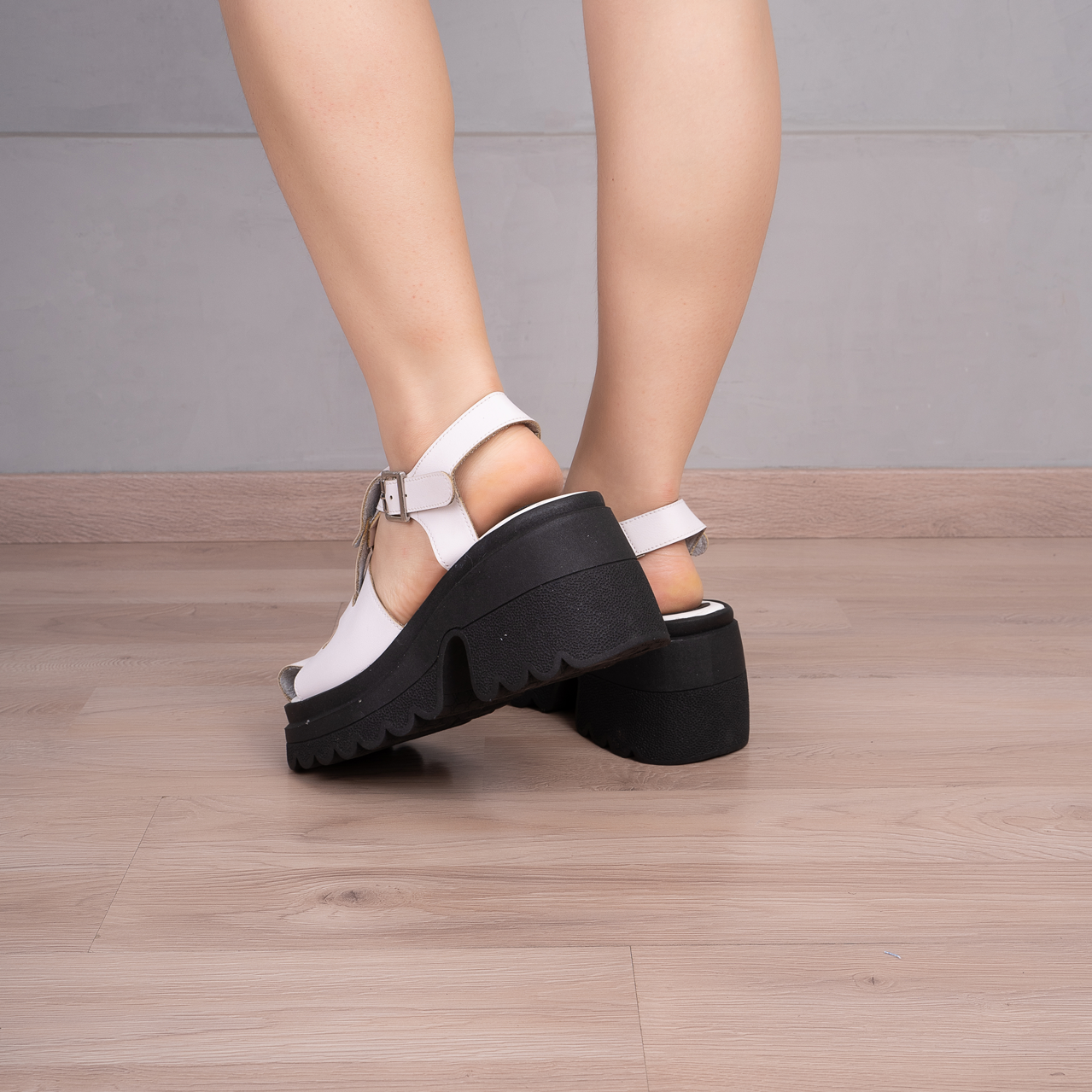 SANDALIAS CASUALES MUJER DAKAR BLANCO - 3